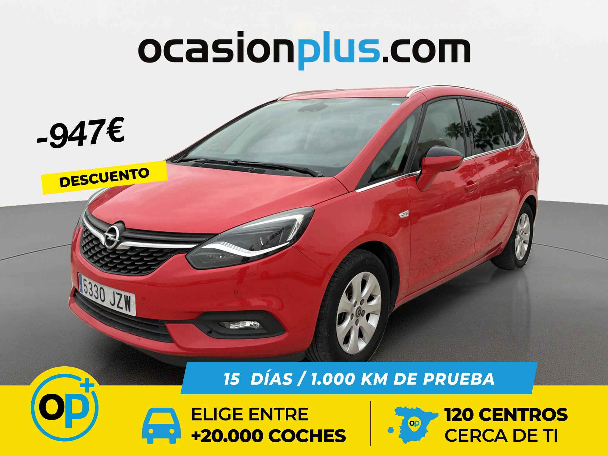 OPEL Zafira (1.6 CDTi S&S Selective 100 kW (136 CV)) en Madrid