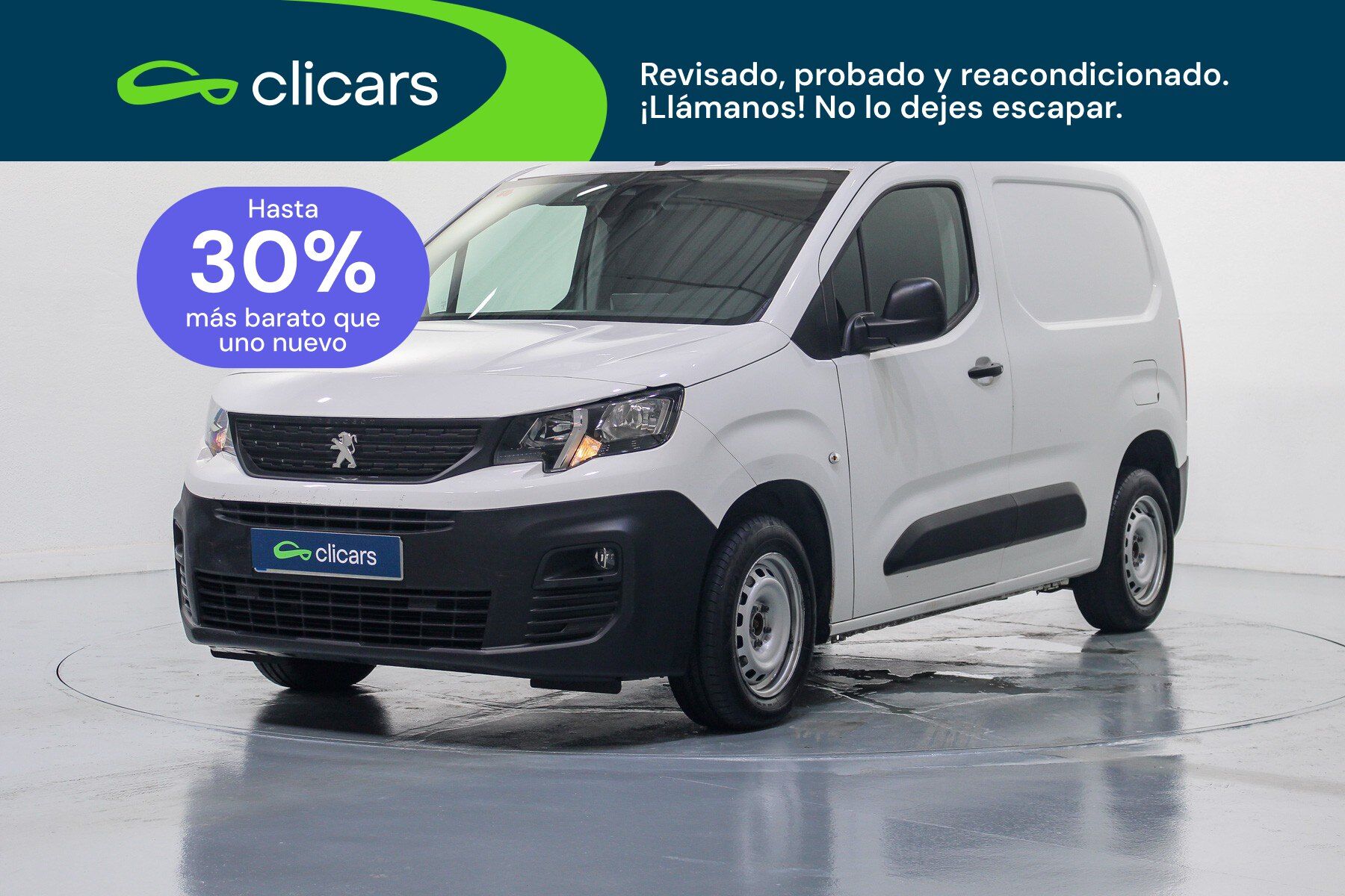 Foto del PEUGEOT Partner 1.5BlueHDI S&S Premium Standard 600kg 100