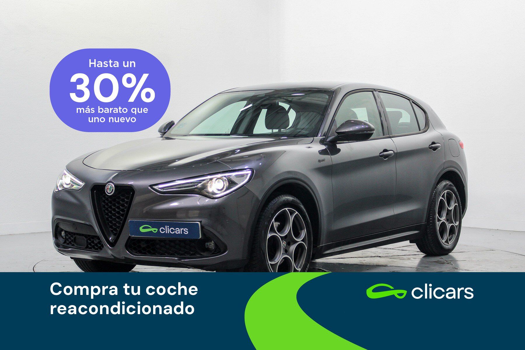 ALFA ROMEO Stelvio (Stelvio 2.2 Sprint Q4 190 Aut.) en Madrid