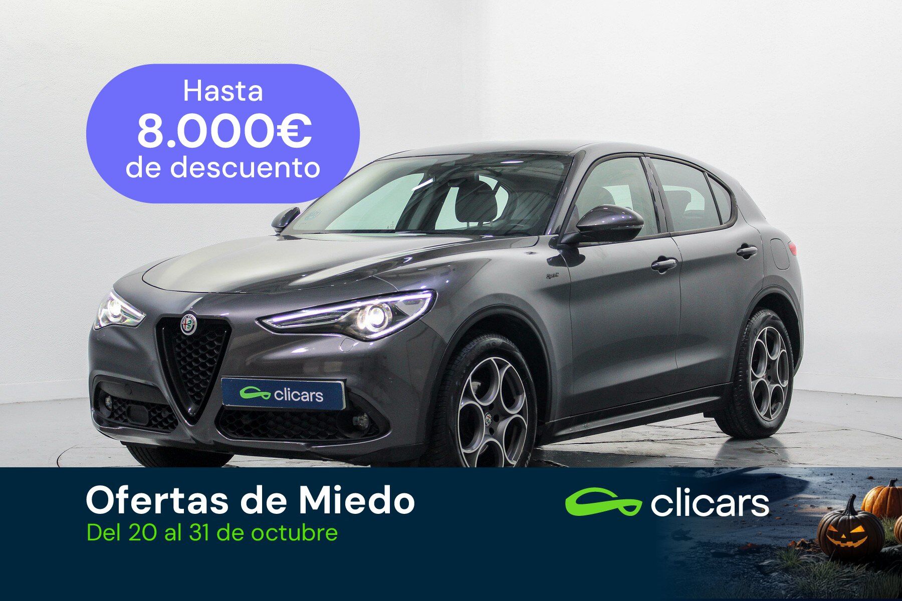 ALFA ROMEO Stelvio (Stelvio 2.2 Sprint Q4 190 Aut.) en Madrid