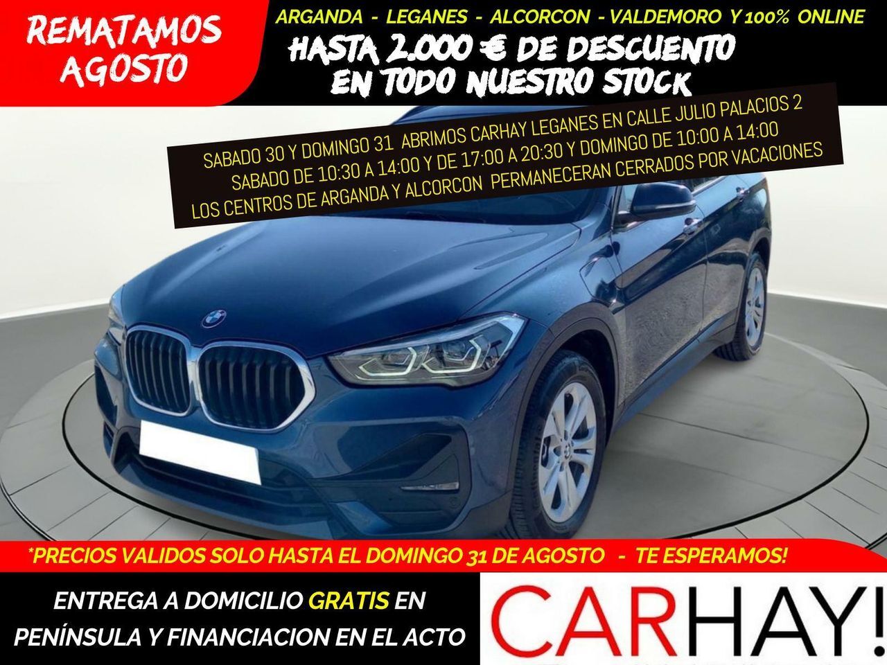 BMW X1 (1.5 XDRIVE25E Mirror Driving Assistant) en Madrid