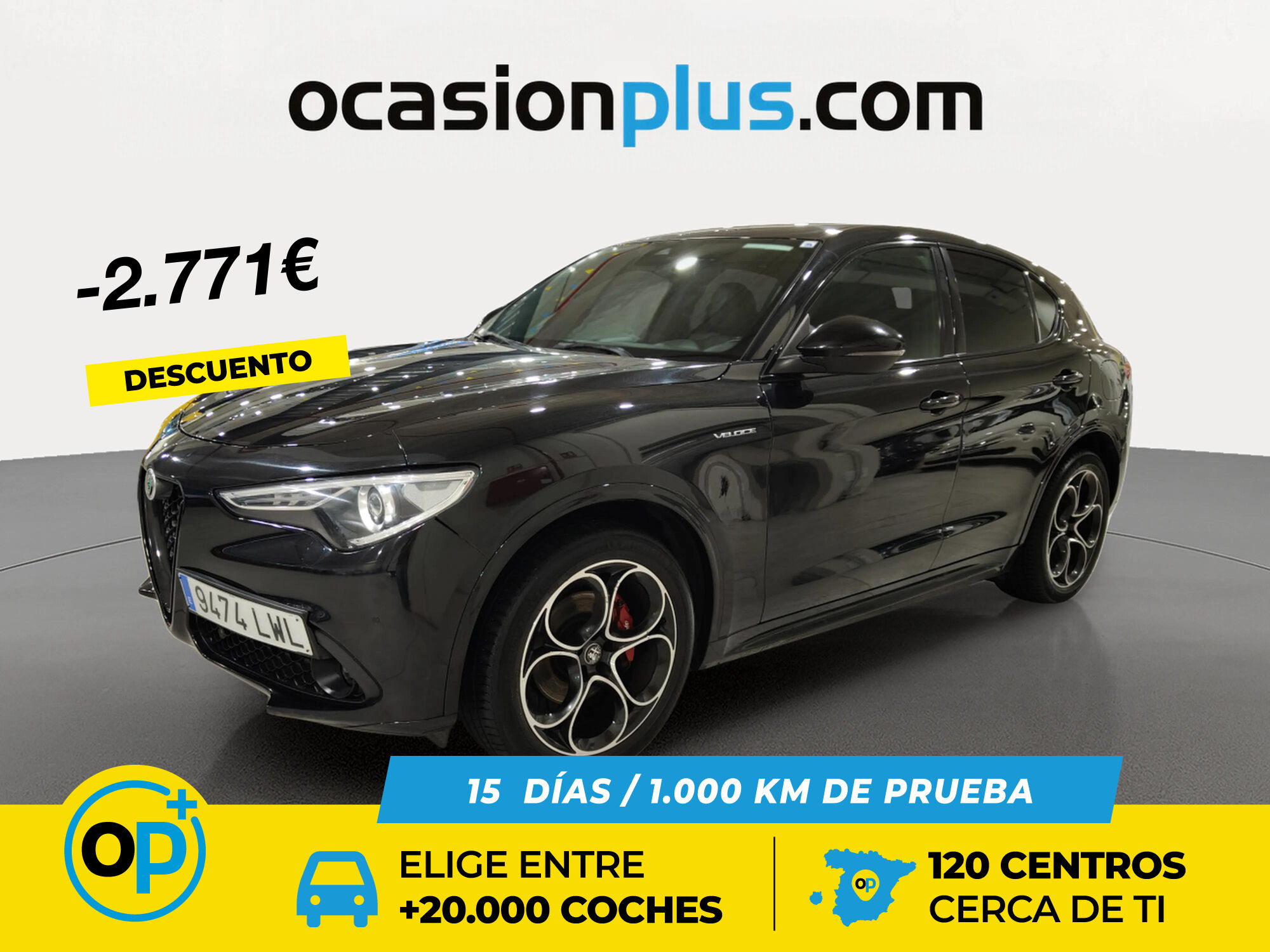 ALFA ROMEO Stelvio (2.2 Diésel Veloce Q4 Auto 154 kW (210 CV)) en Madrid