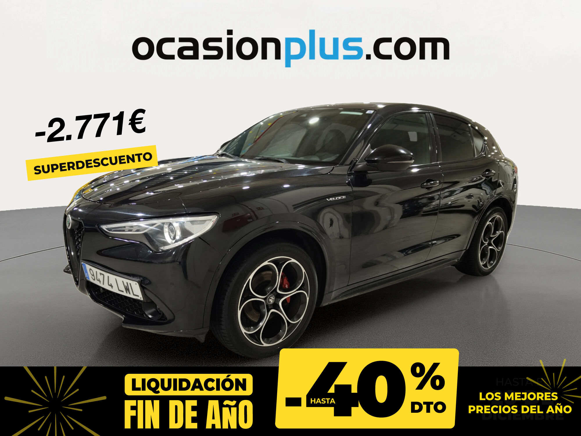 ALFA ROMEO Stelvio (2.2 Diésel Veloce Q4 Auto 154 kW (210 CV)) en Madrid