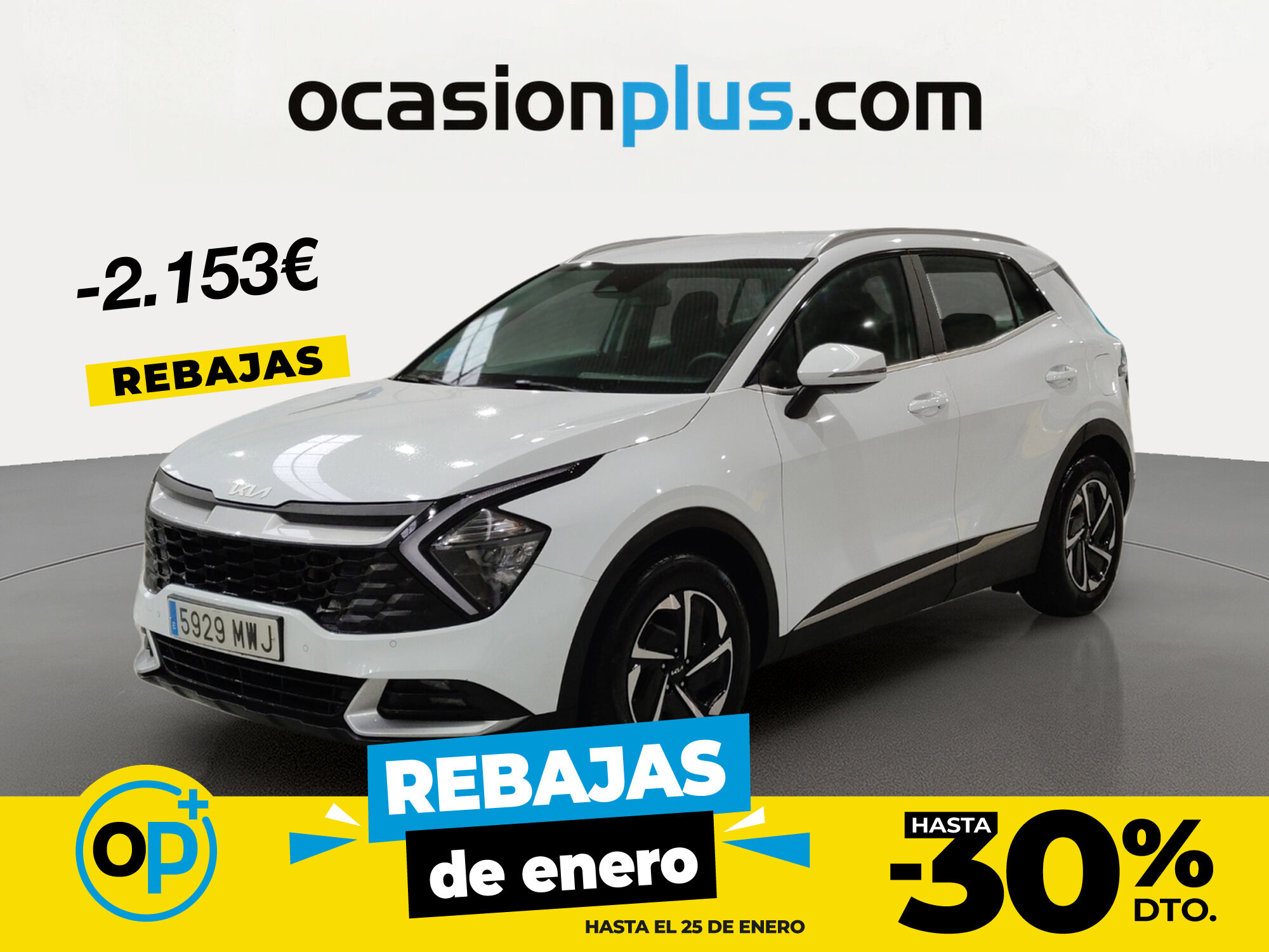 KIA Sportage (1.6 T-GDi MHEV Drive 4x2 118 kW (160 CV)) en Madrid