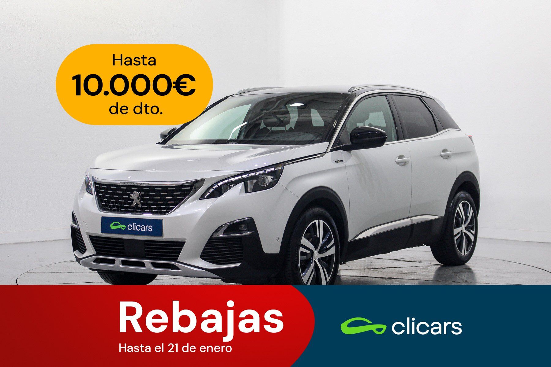 PEUGEOT 3008 (3008 1.5BlueHDi GT Line S&S 130) en Madrid