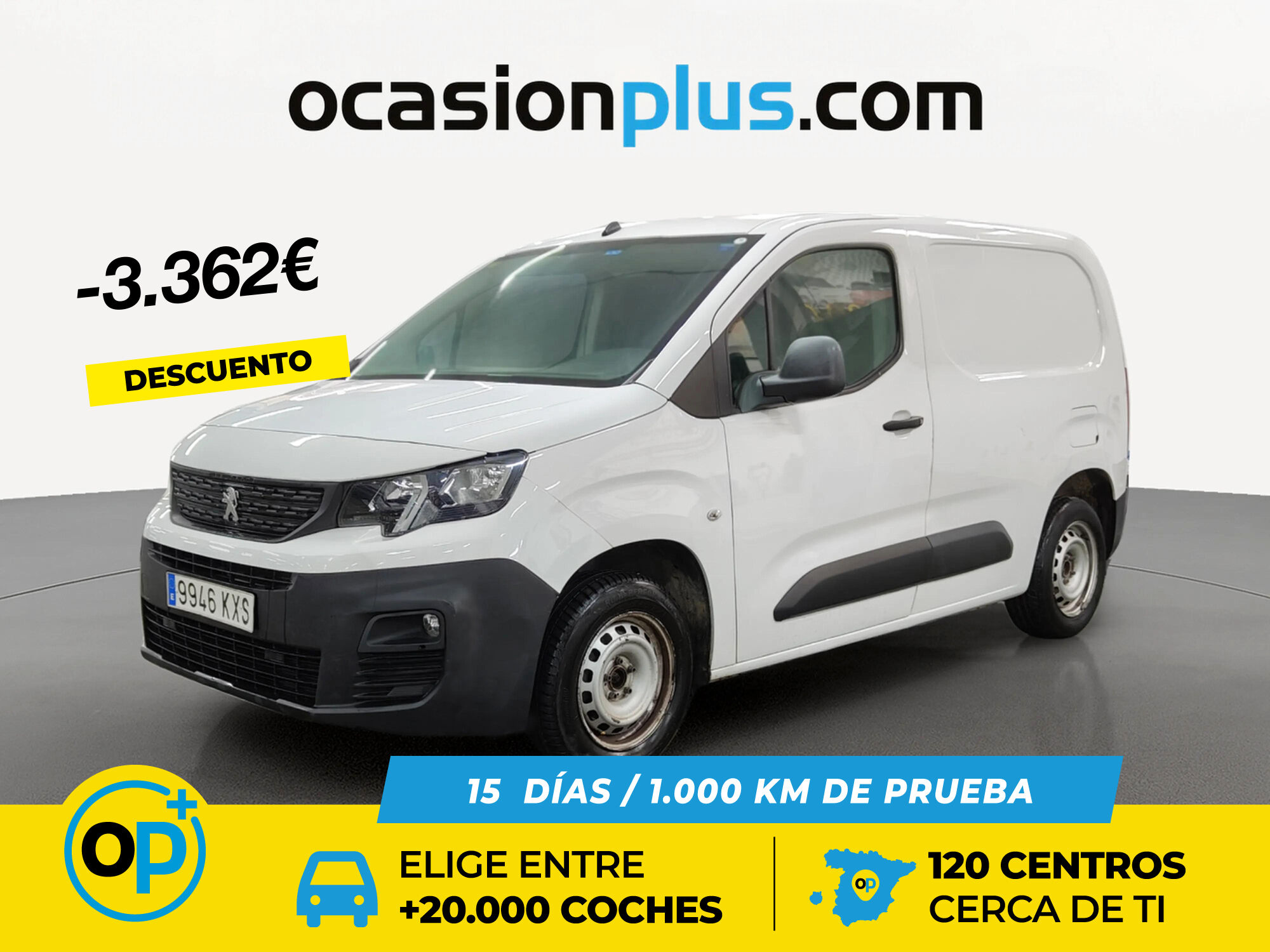 PEUGEOT Partner (Furgon BlueHDi 100 S&S Pro Standard 600kg 73 kW (98 CV)) e