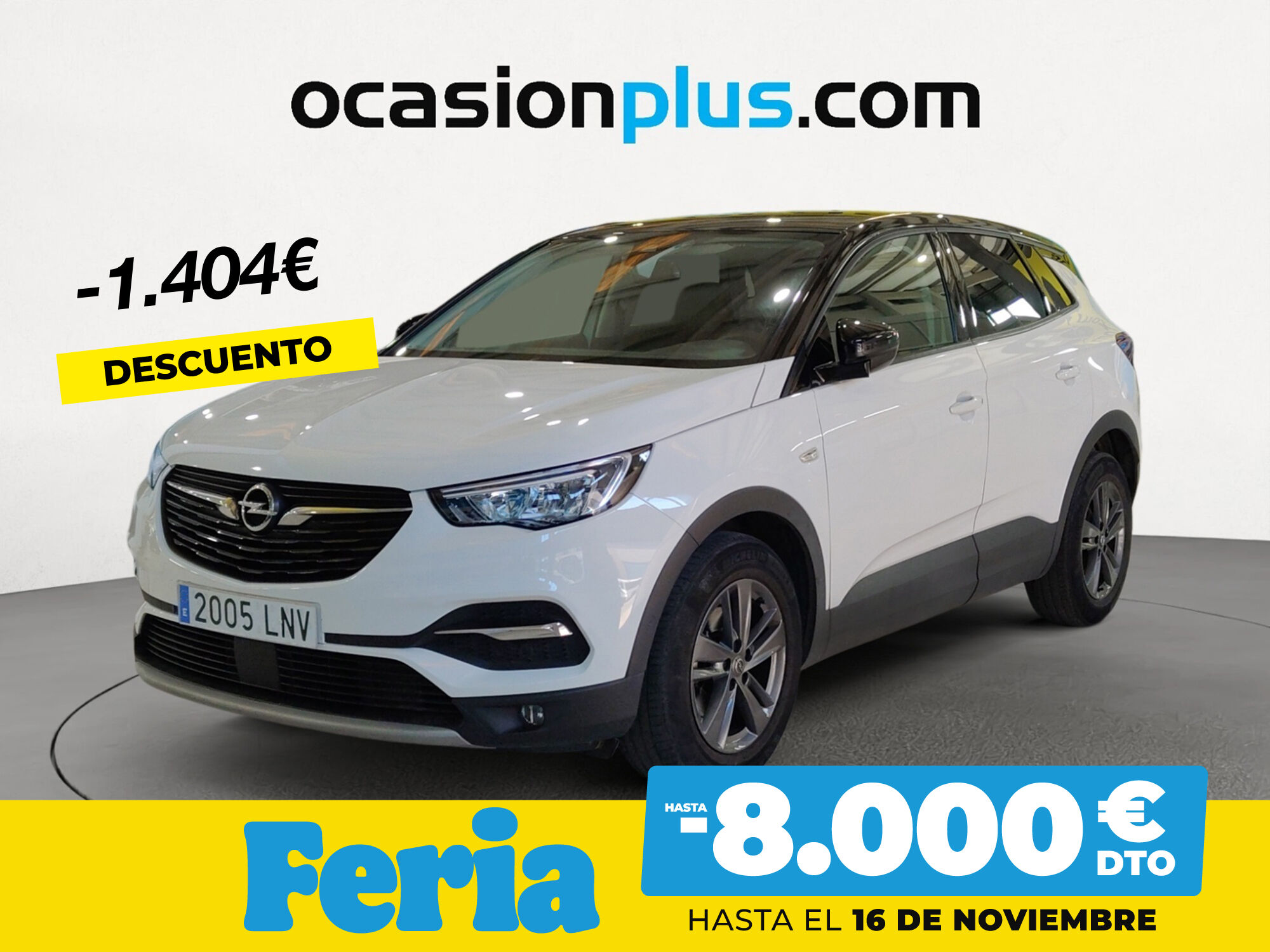 OPEL Grandland X (1.2 Turbo Design Line 96 kW (130 CV)) en Madrid