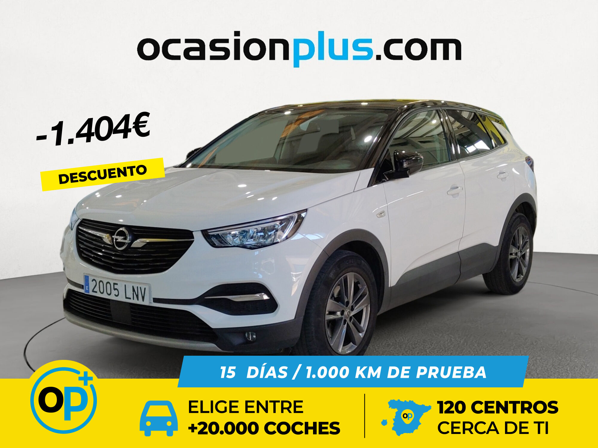 OPEL Grandland X (1.2 Turbo Design Line 96 kW (130 CV)) en Madrid