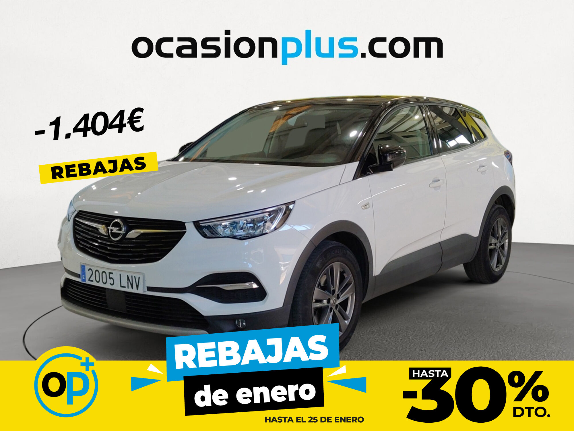 OPEL Grandland X (1.2 Turbo Design Line 96 kW (130 CV)) en Madrid