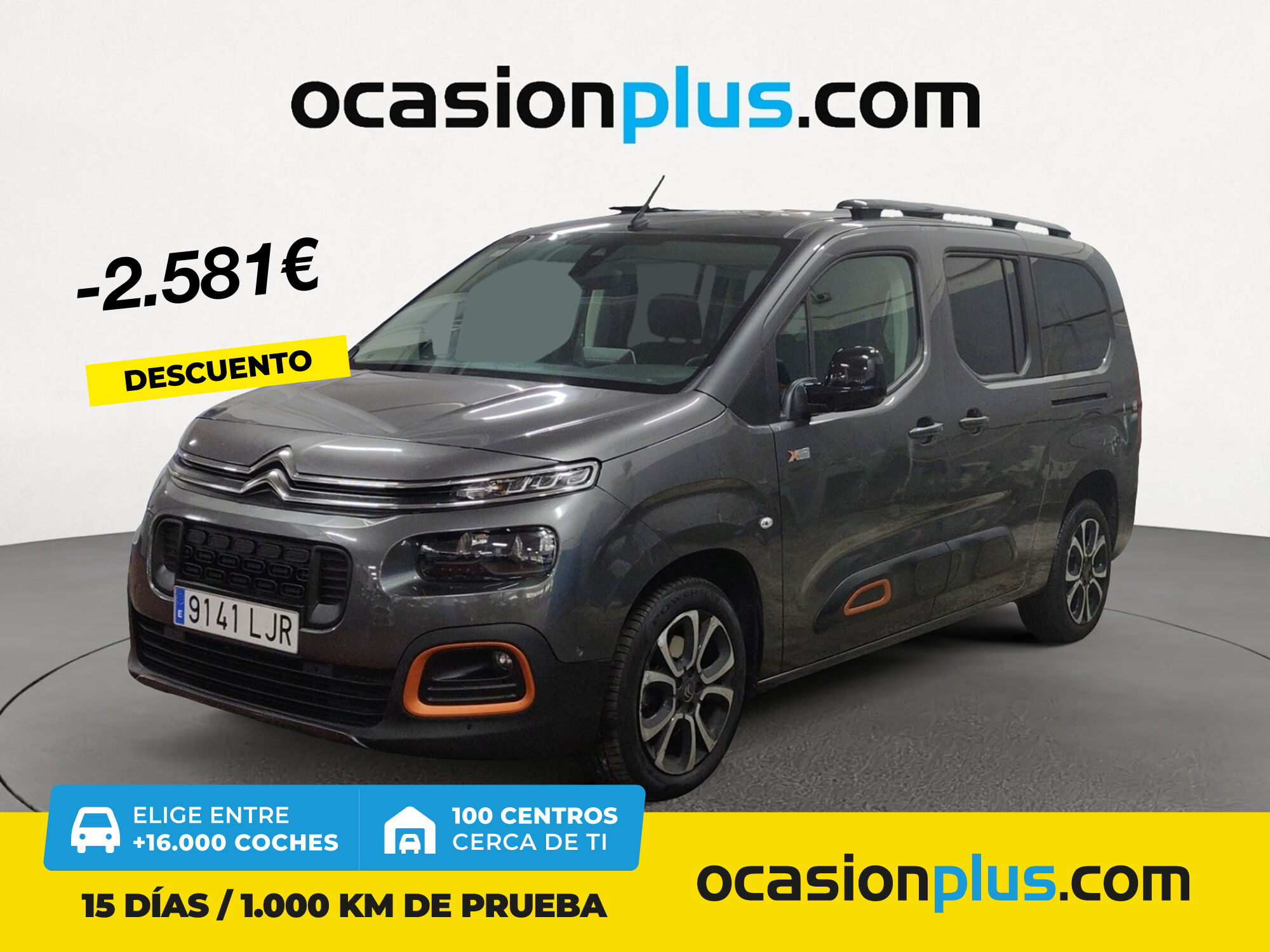 CITROEN Berlingo (BlueHDi 130 S&S Talla XL Shine 96 kW (130 CV)) en Madrid