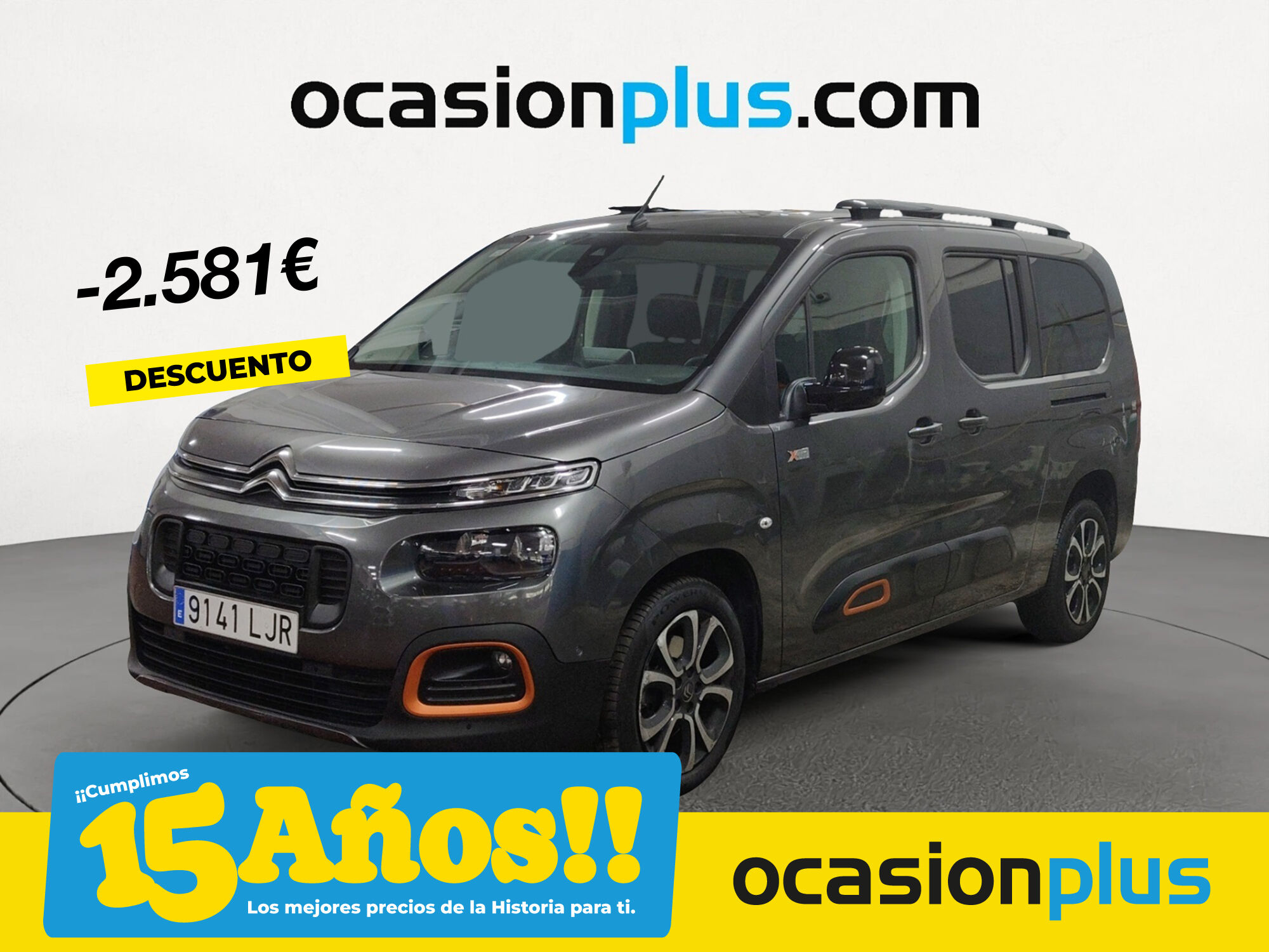 CITROEN Berlingo (BlueHDi 130 S&S Talla XL Shine 96 kW (130 CV)) en Madrid