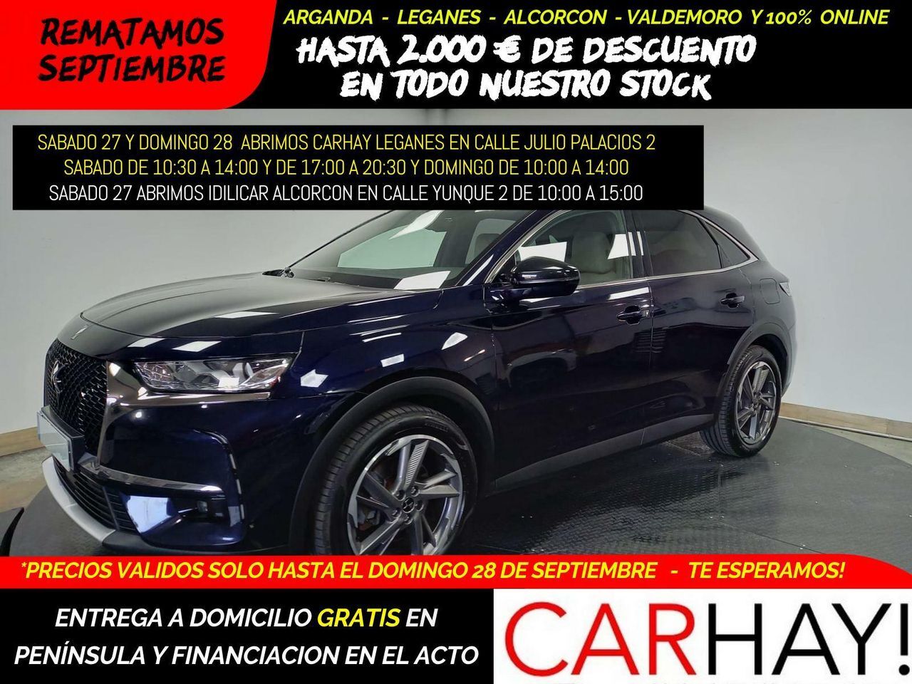 DS DS4 (CROSSBACK 1.6 E-TENSE PHEV BASTILLE+ AUT) en Madrid