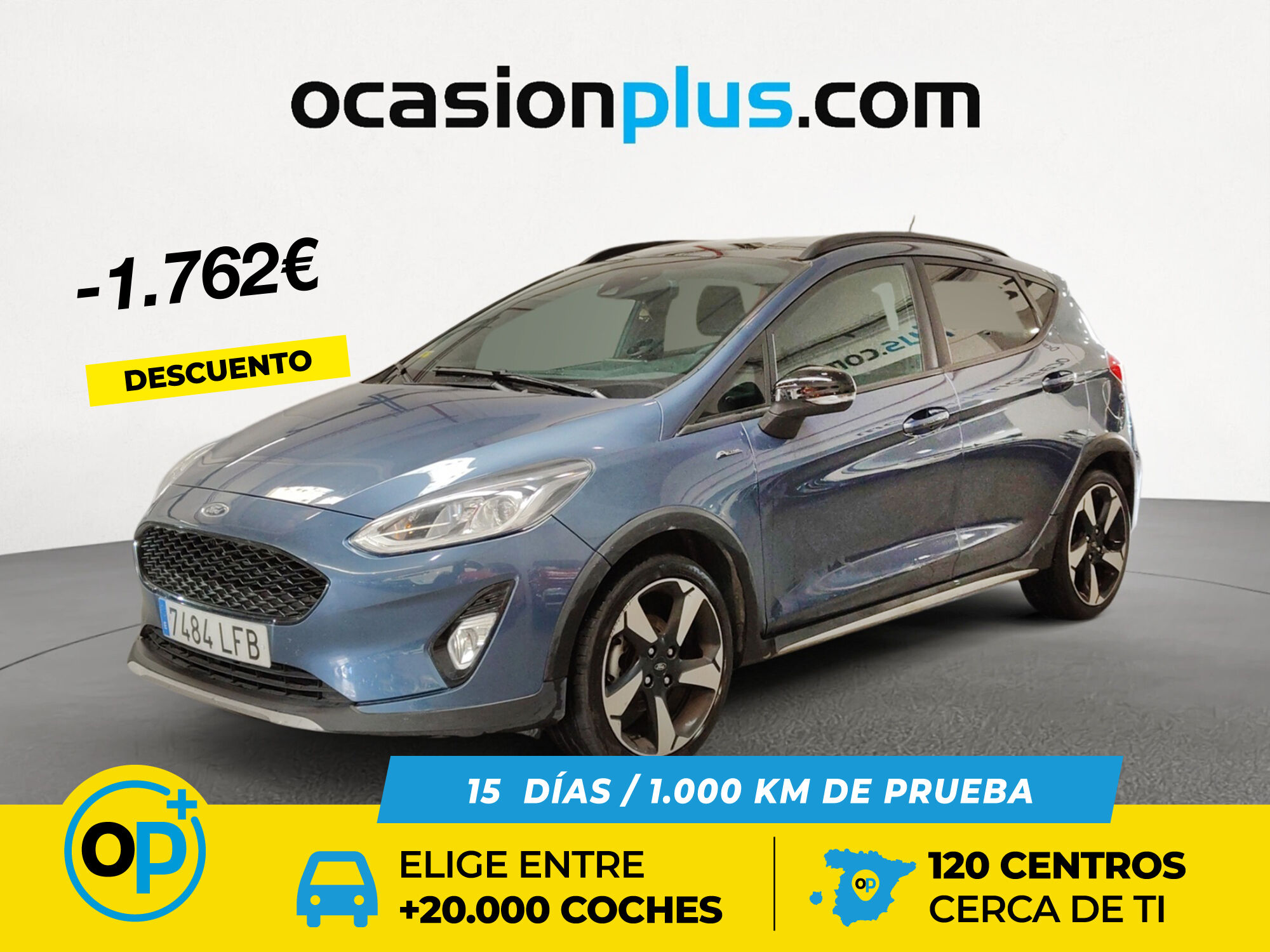 FORD Fiesta (1.0 EcoBoost S&S Active 70 kW (95 CV)) en Madrid