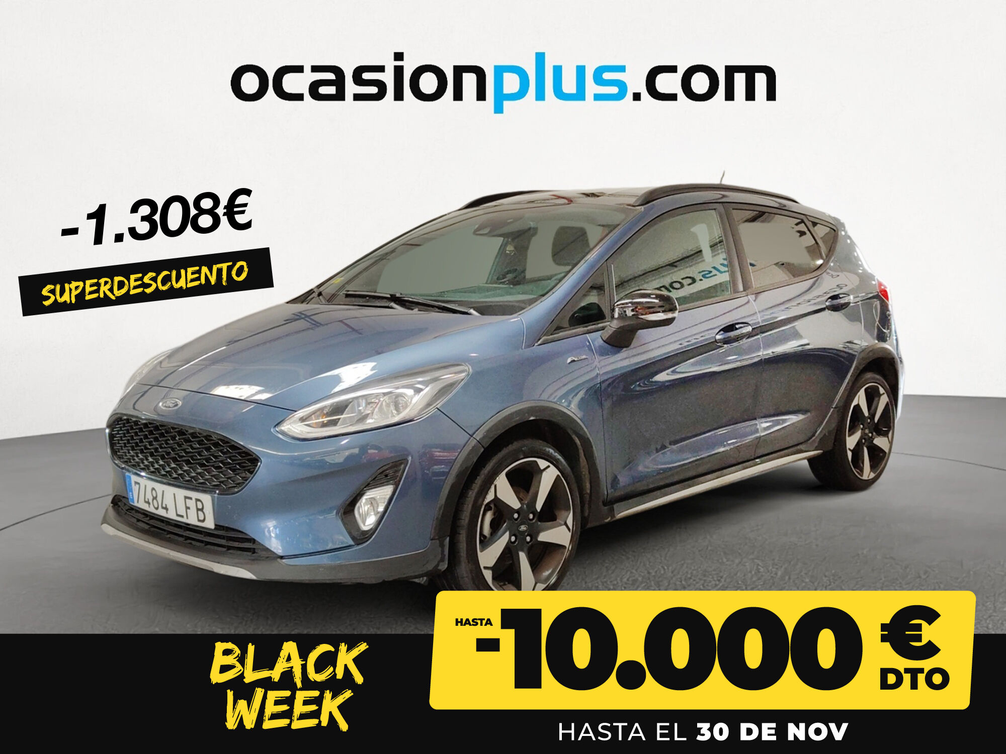 FORD Fiesta (1.0 EcoBoost S&S Active 70 kW (95 CV)) en Madrid