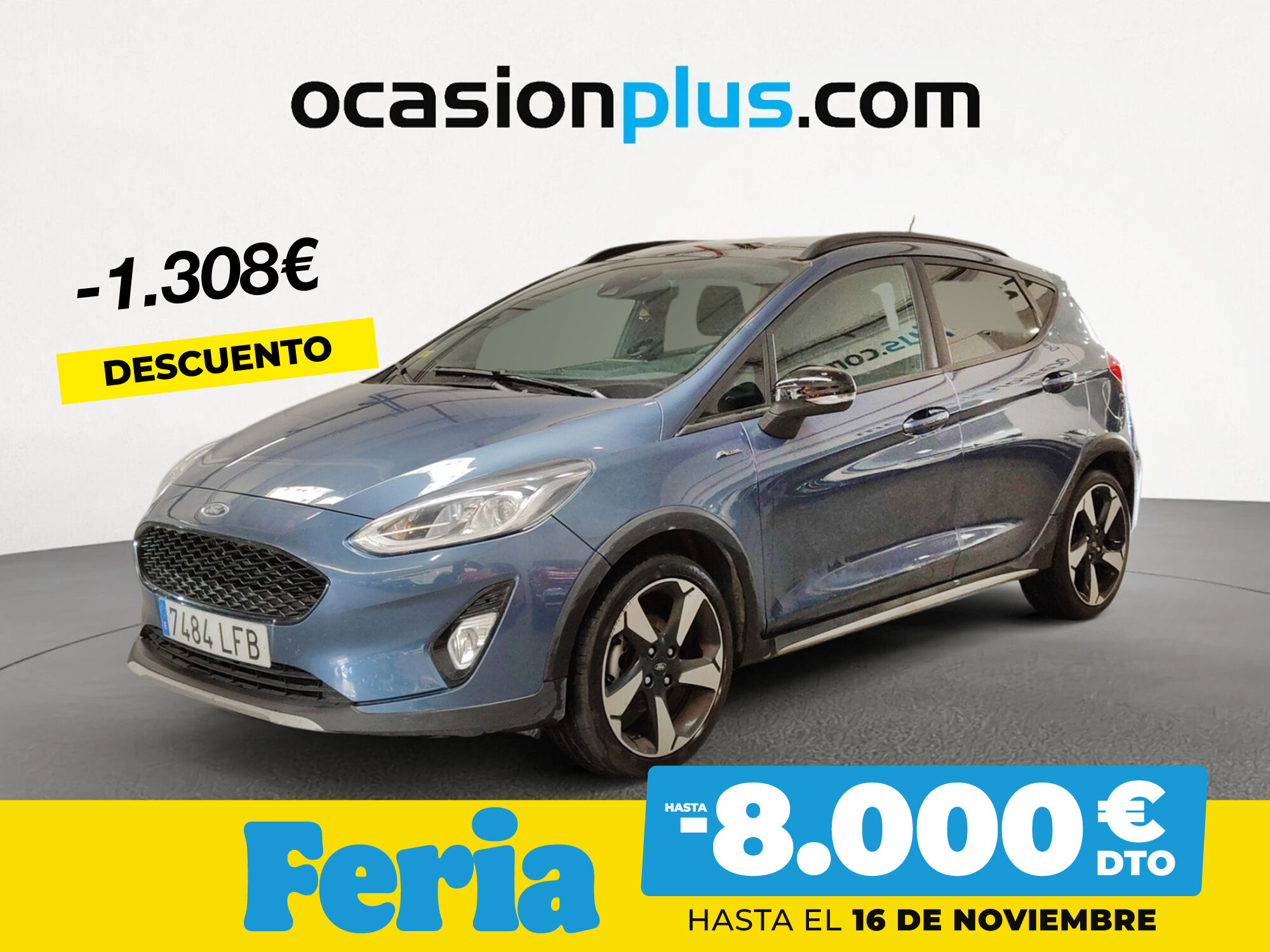 FORD Fiesta (1.0 EcoBoost S&S Active 70 kW (95 CV)) en Madrid