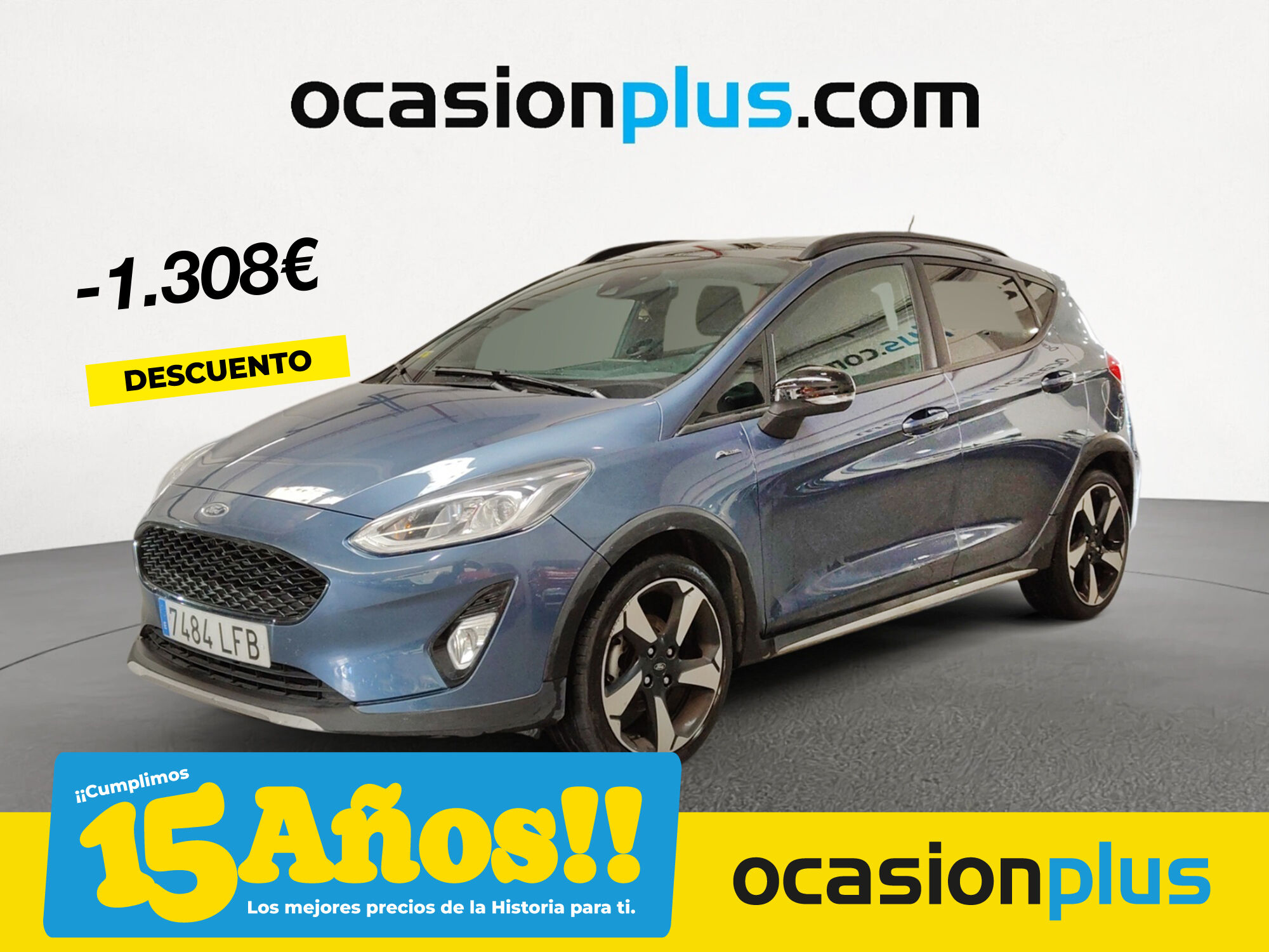 FORD Fiesta (1.0 EcoBoost S&S Active 70 kW (95 CV)) en Madrid