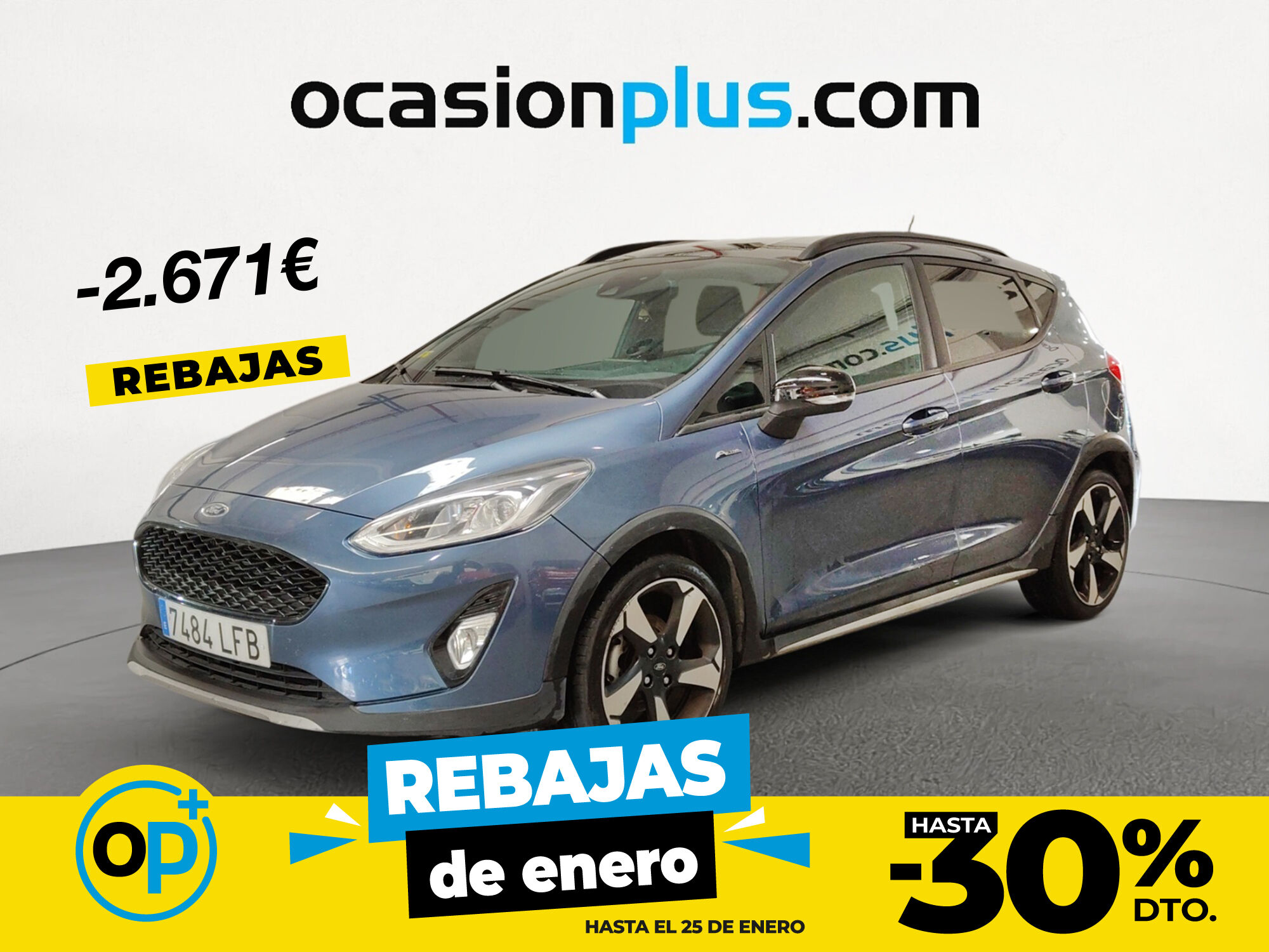 FORD Fiesta (1.0 EcoBoost S&S Active 70 kW (95 CV)) en Madrid