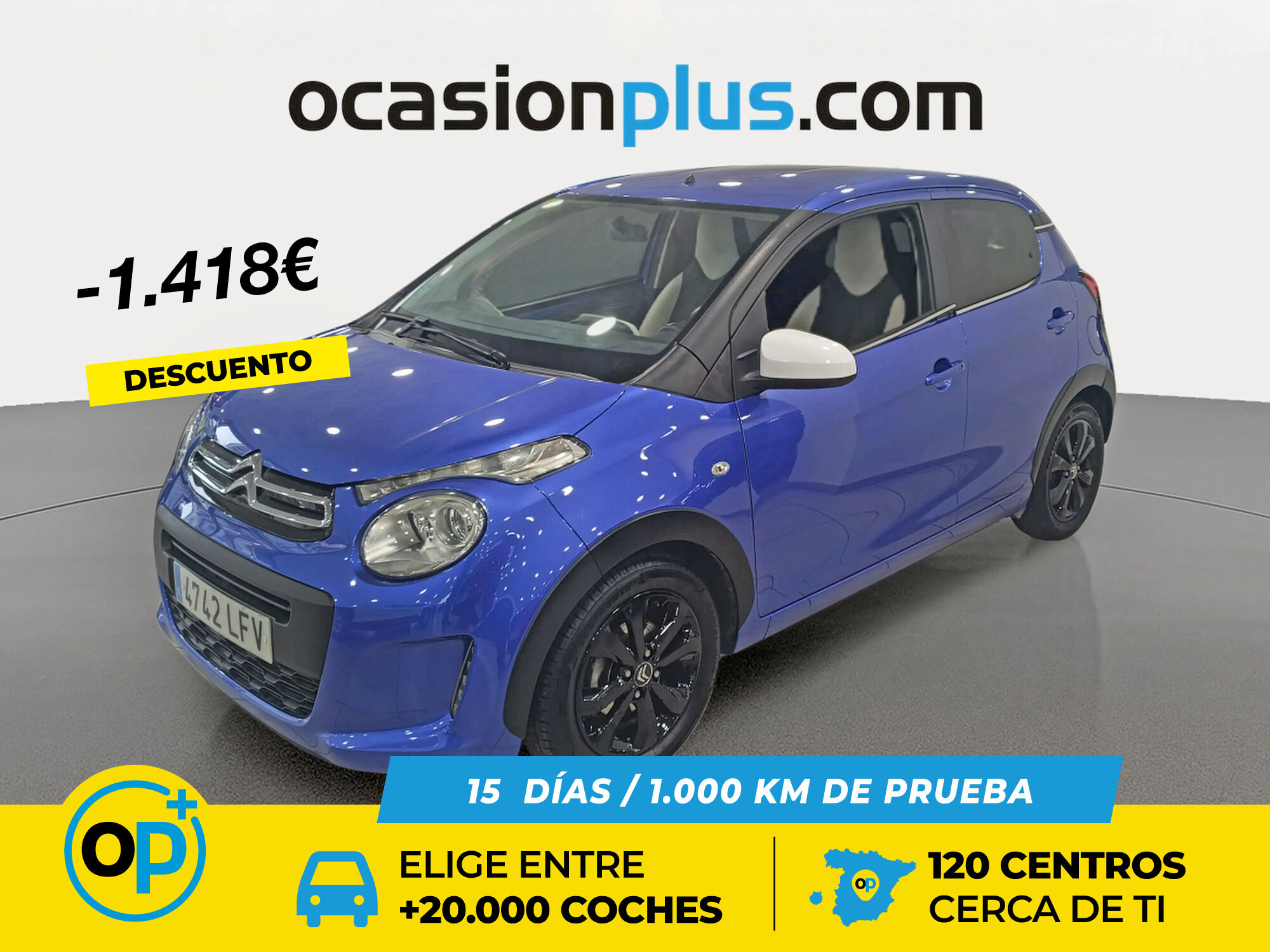CITROEN C1 (VTi 72 S&S Urban Ride 53 kW (72 CV)) en Madrid