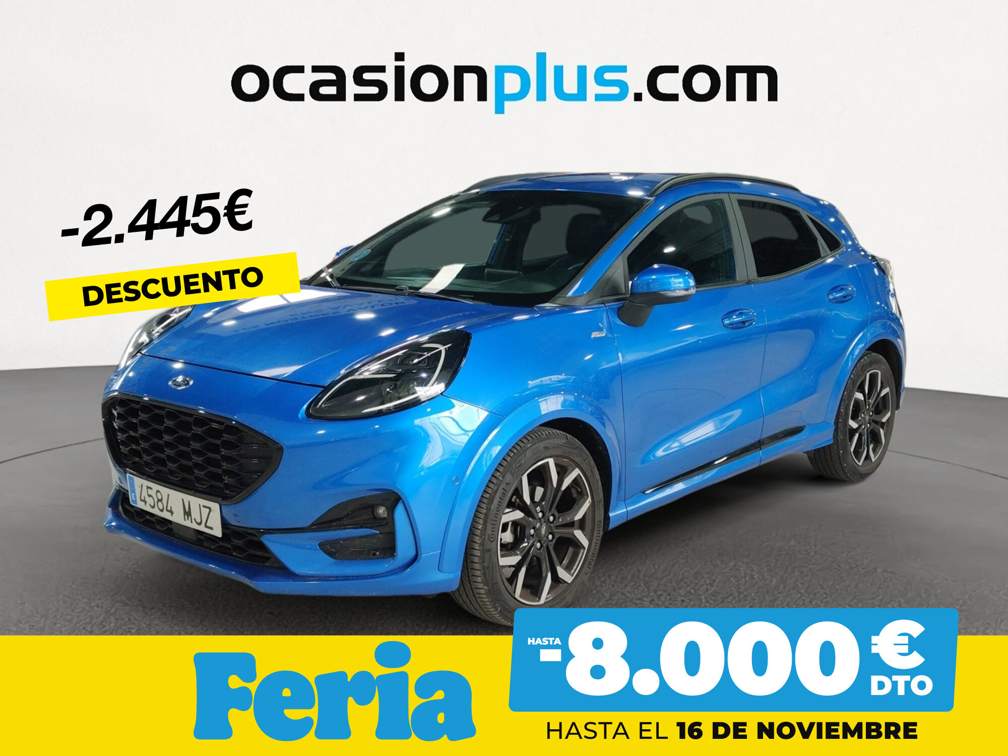 FORD Puma (1.0 EcoBoost MHEV ST-Line X Auto 114 kW (155 CV)) en Madrid