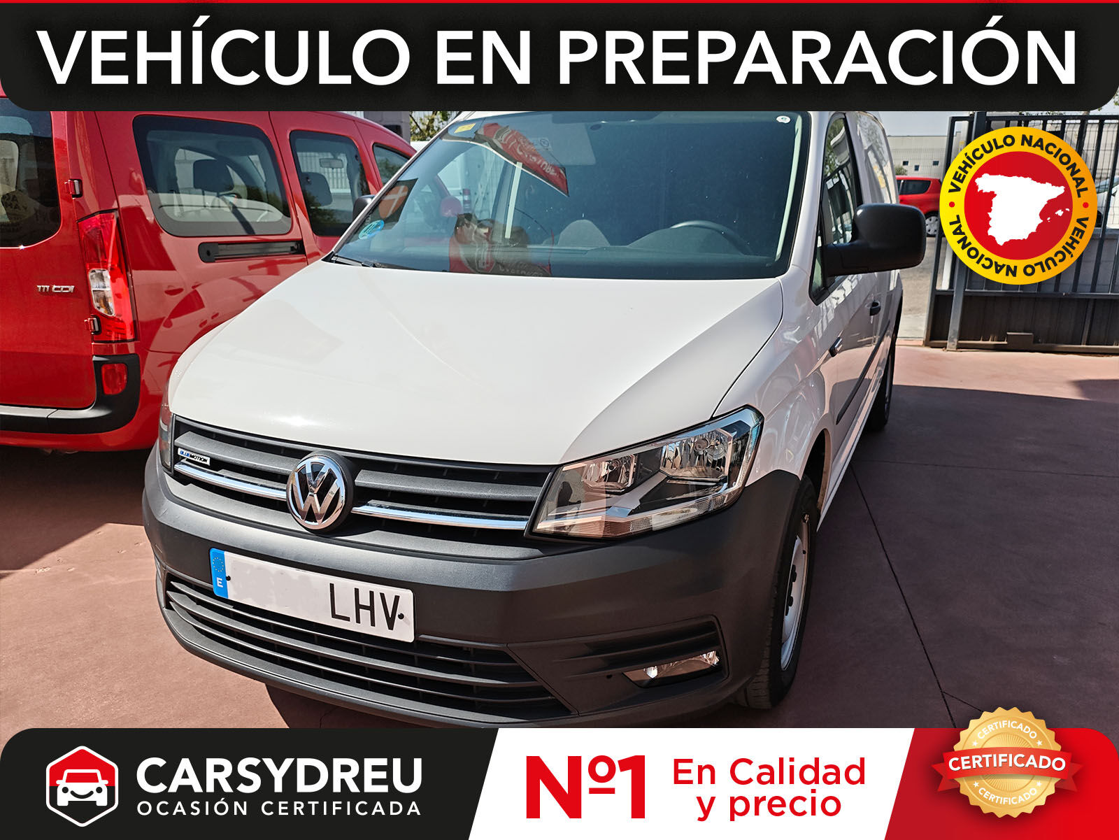 VOLKSWAGEN Caddy (Profesional Maxi Furgón 1.4 TGI 81kW BM) en Madrid