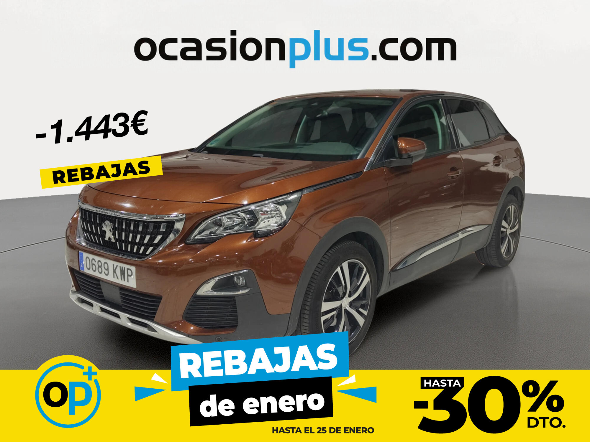 PEUGEOT 3008 (BlueHDI 130 S&S Allure EAT8 96 kW (130 CV)) en Madrid