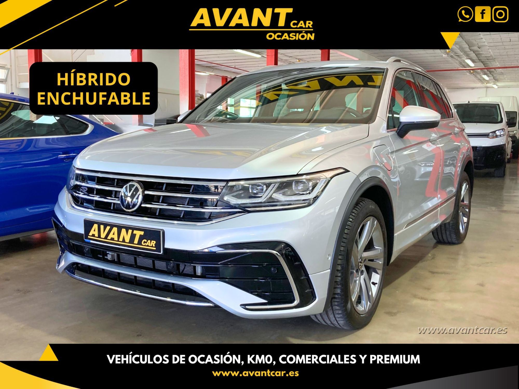 VOLKSWAGEN Tiguan (1.4 eHibrid R-Line 180kW) en Palmas, Las