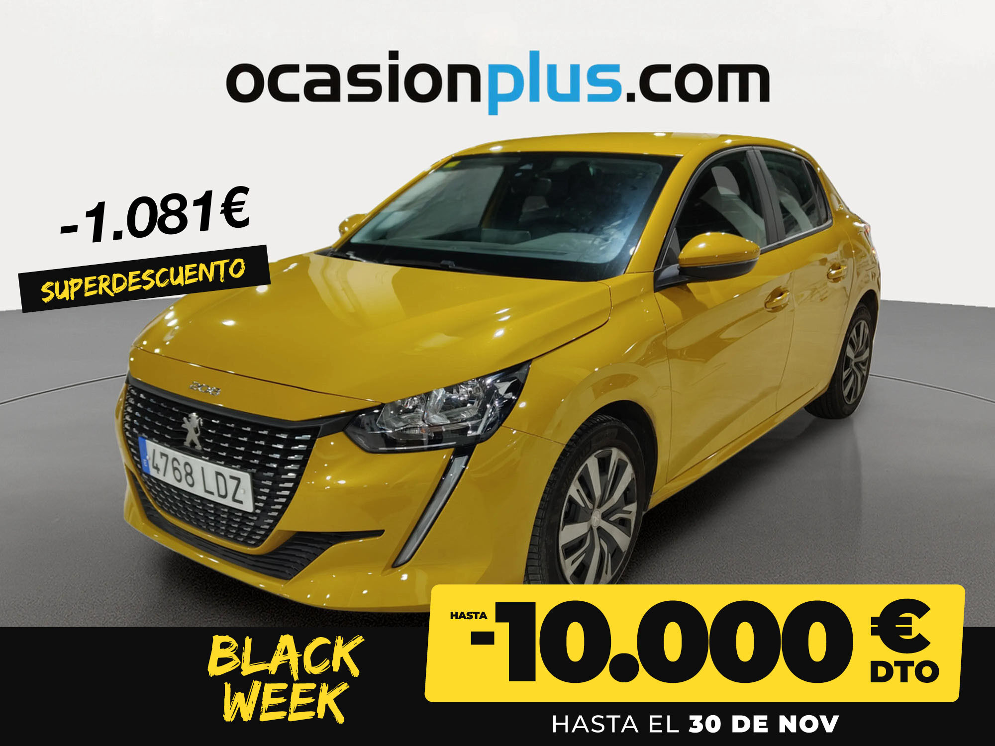 PEUGEOT 208 (PureTech 100 Active 75 kW (100 CV)) en Madrid