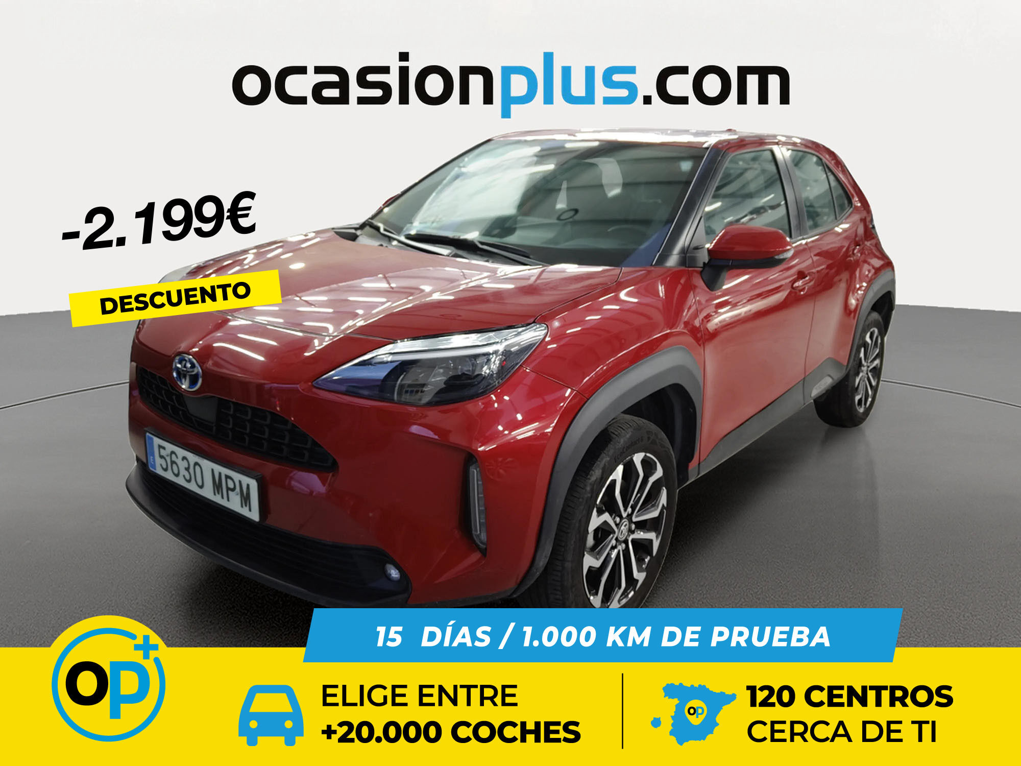 TOYOTA Yaris Cross (120H Active Tech 85 kW (116 CV)) en Madrid