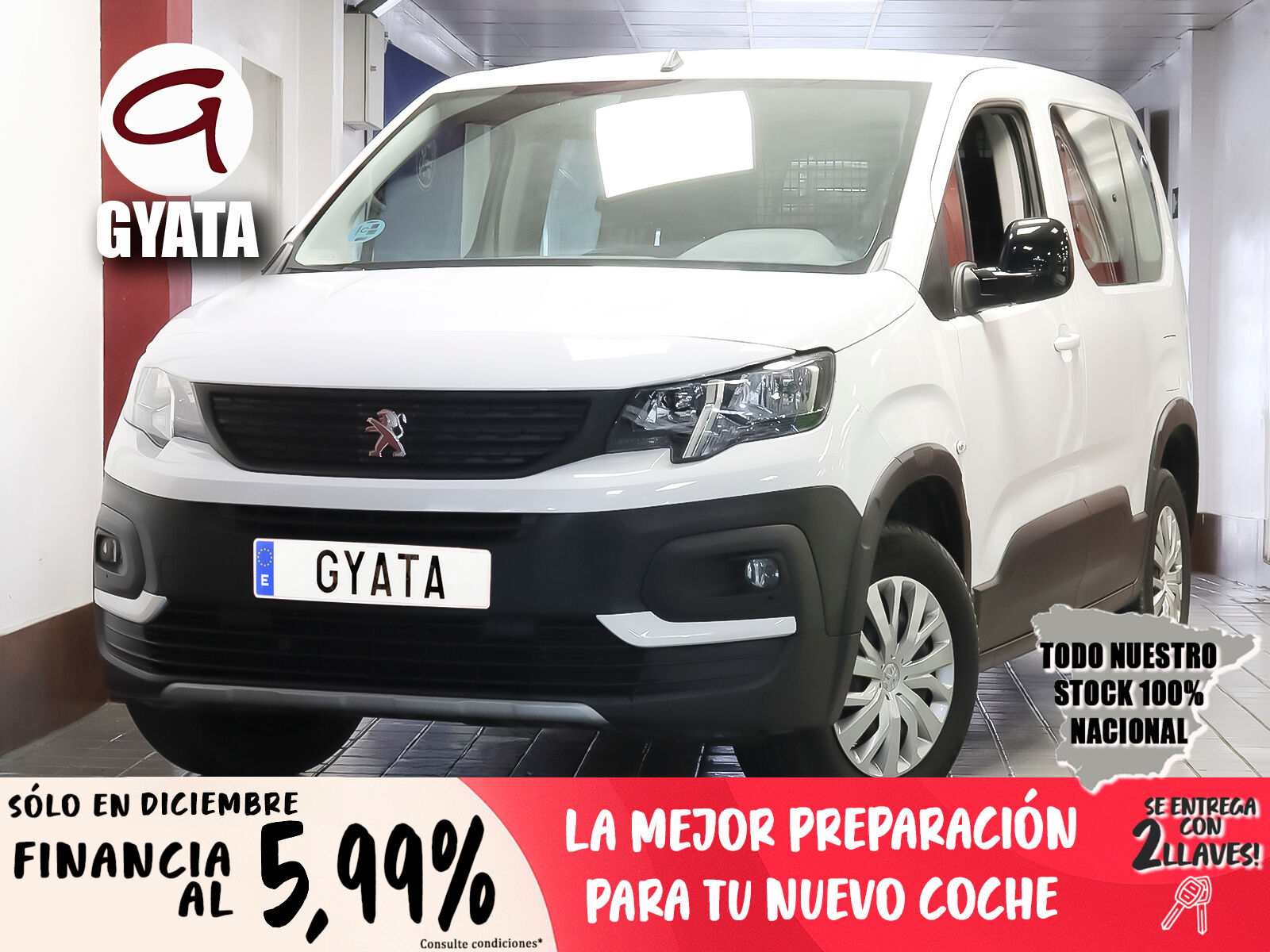 PEUGEOT Rifter (Active Pack Business BlueHDi 73 kW (100 CV)) en Madrid