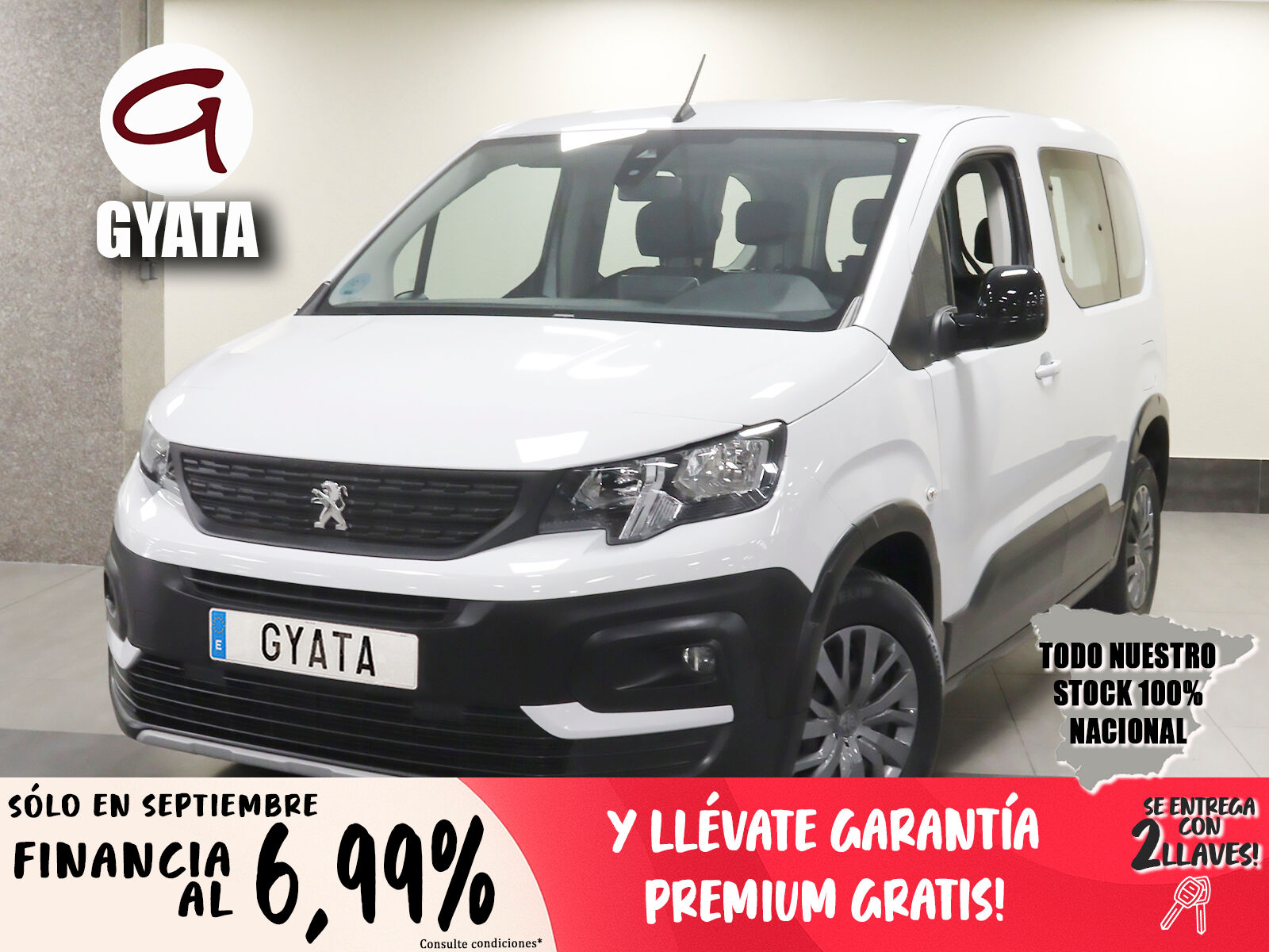 PEUGEOT Rifter (Active Pack Business BlueHDi 73 kW (100 CV)) en Madrid