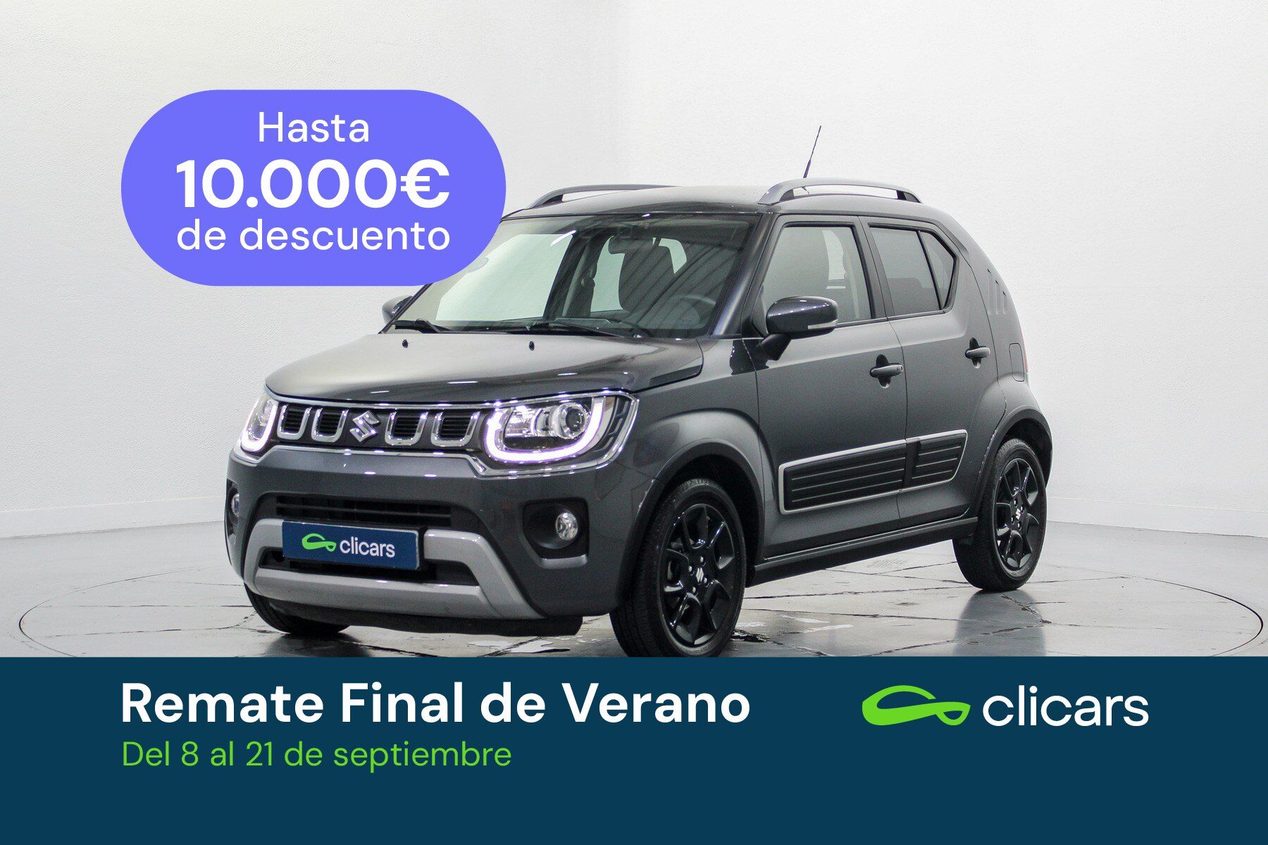 SUZUKI Ignis (Ignis 1.2 Mild Hybrid CVT GLX) en Madrid