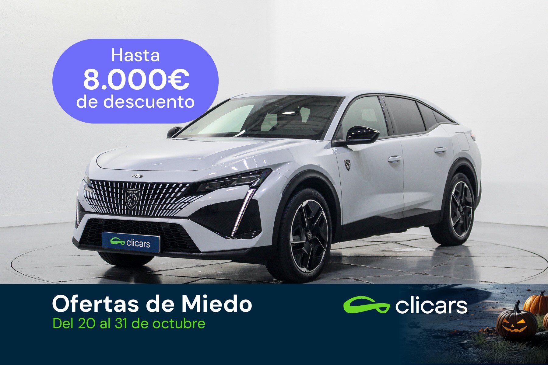 PEUGEOT 408 (408 Hybrid 225 GT e-EAT8) en Madrid