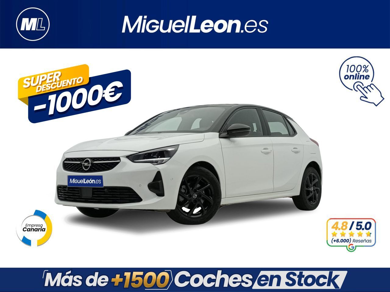 OPEL Corsa (1.2T XHL 74kW (100CV) GS) en Palmas, Las
