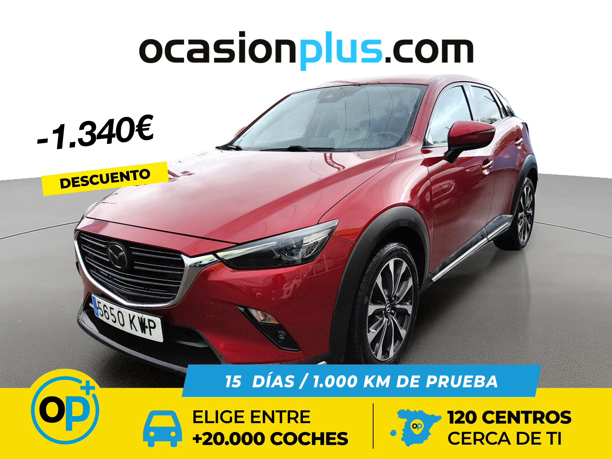 Foto del MAZDA CX-3 2.0 Skyactiv-G Zenith White 2WD Aut. 89kW