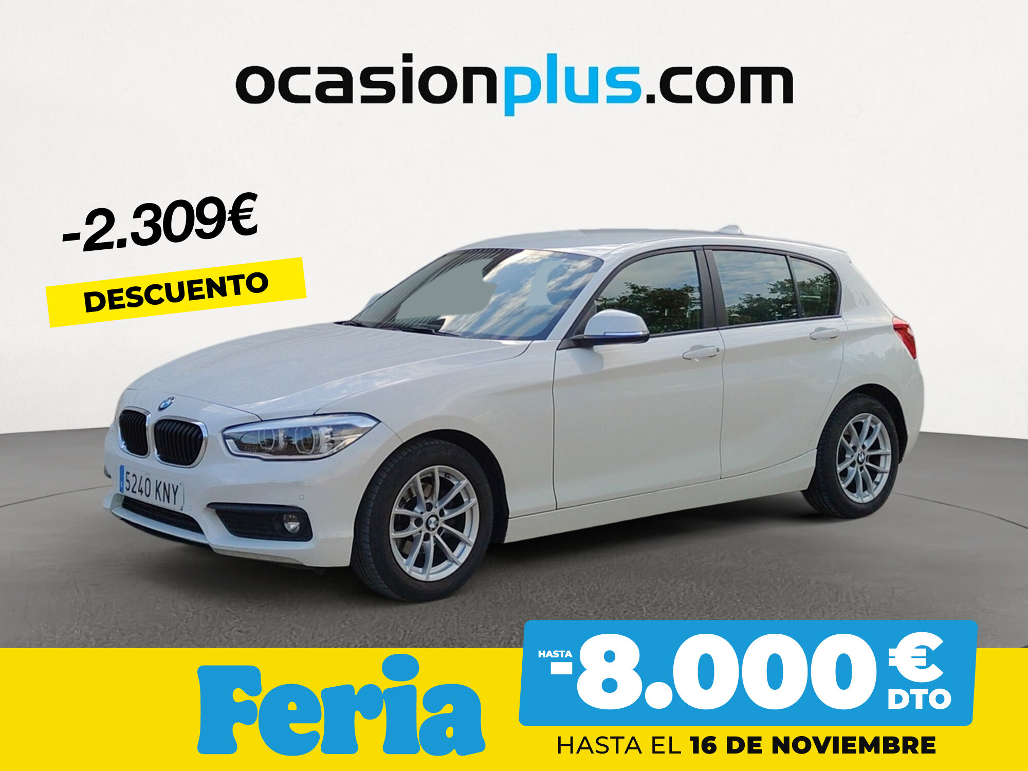 BMW Serie 1 (118i 100 kW (136 CV)) en Madrid