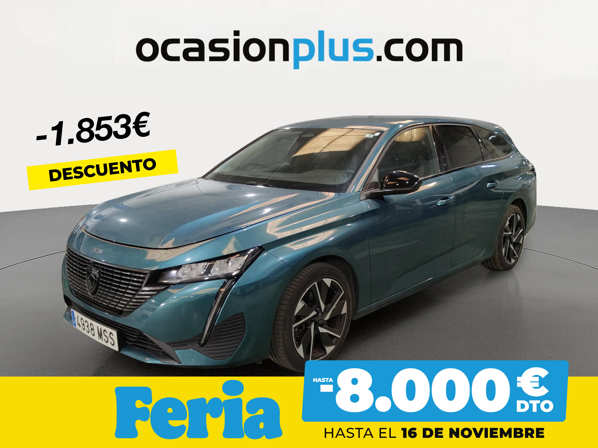 PEUGEOT 308 (PureTech 130 S&S Allure 96 kW (130 CV)) en Madrid