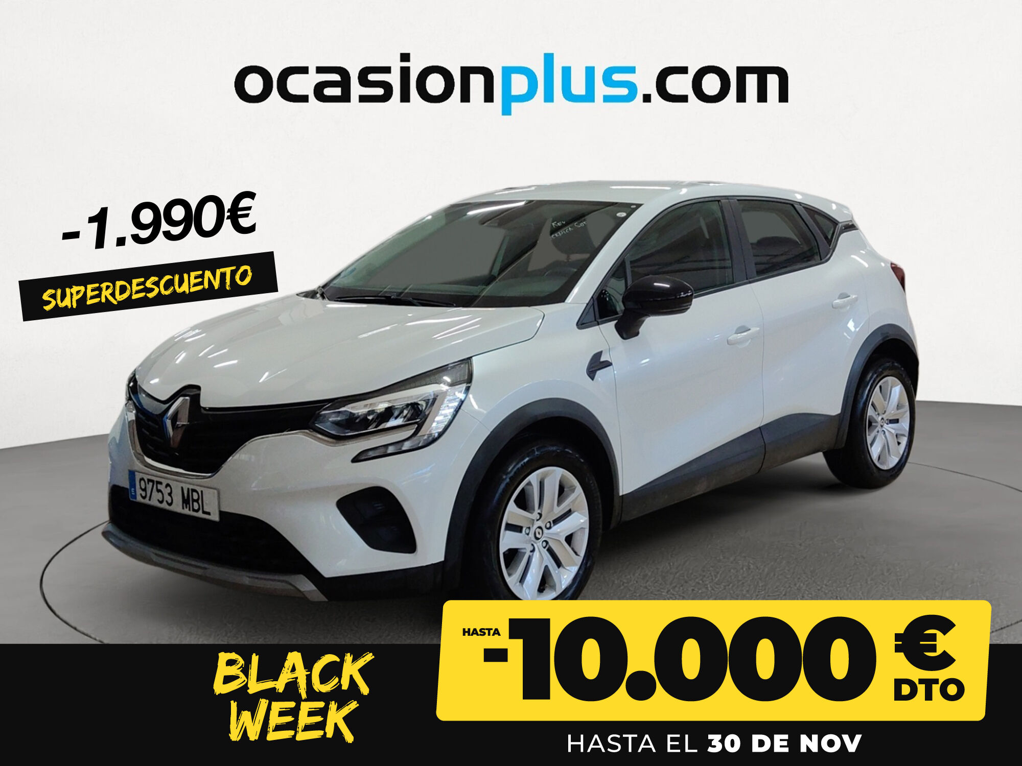 RENAULT Captur (Intens TCe GLP 74 kW (100 CV)) en Madrid