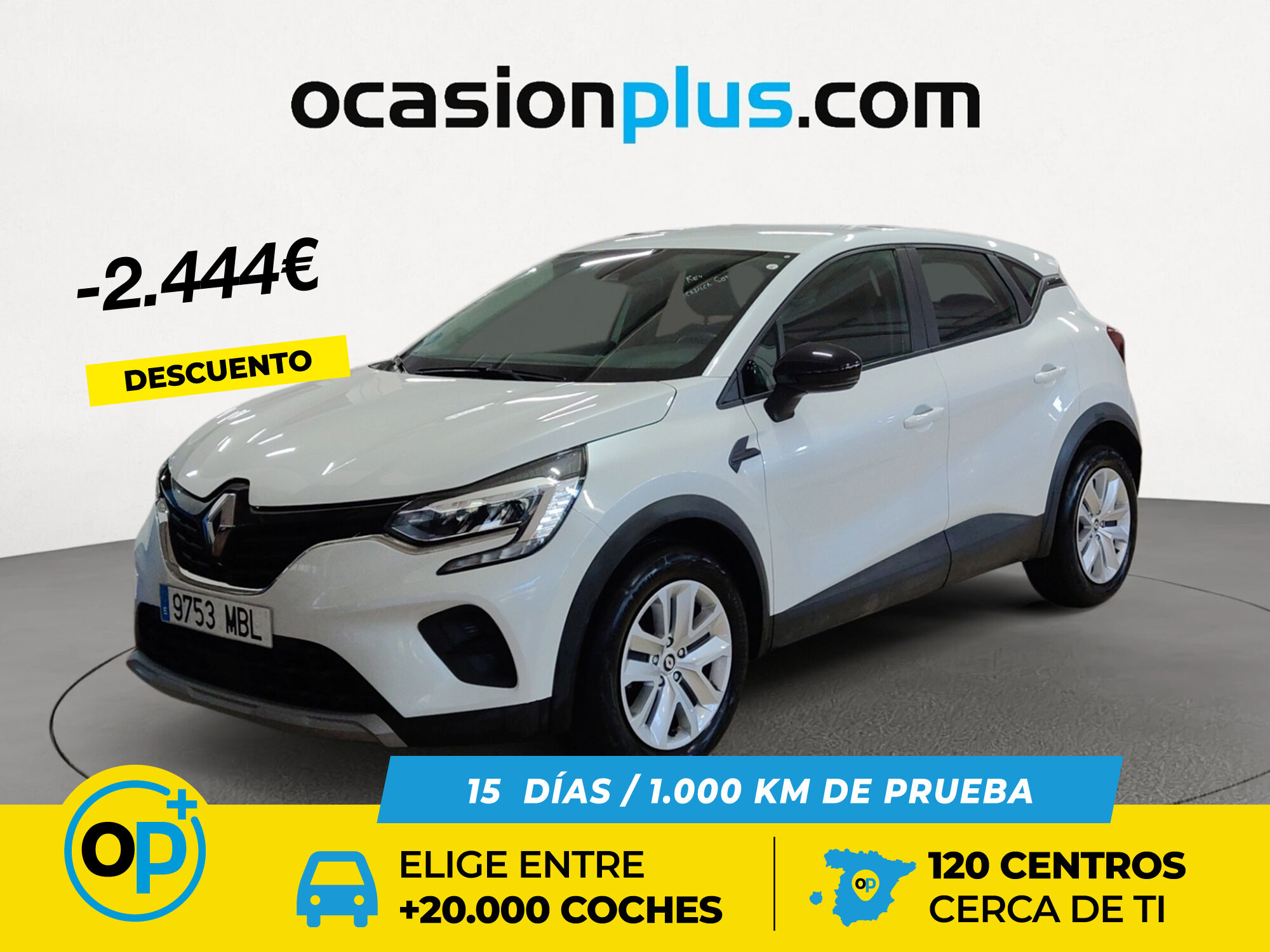 RENAULT Captur (Intens TCe GLP 74 kW (100 CV)) en Madrid