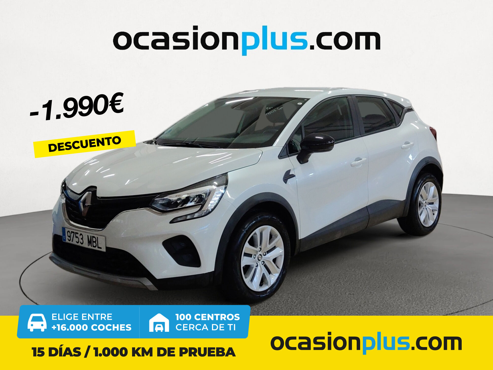 RENAULT Captur (Intens TCe GLP 74 kW (100 CV)) en Madrid