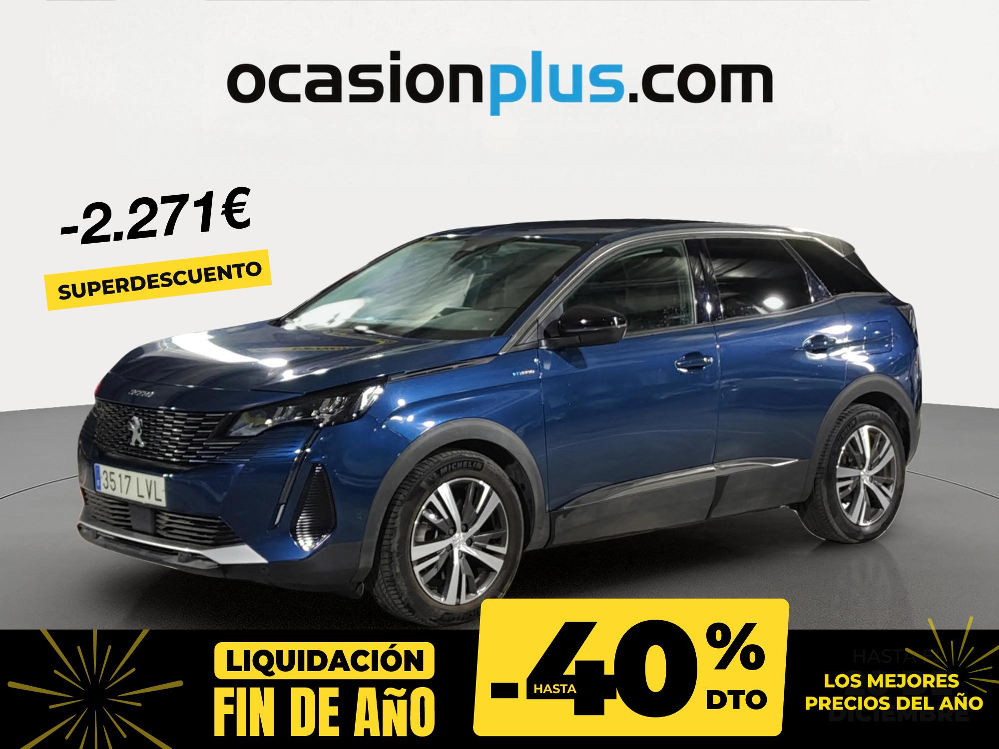 PEUGEOT 3008 (Hybrid 225 Allure Pack e-EAT8 165 kW (225 CV)) en Madrid