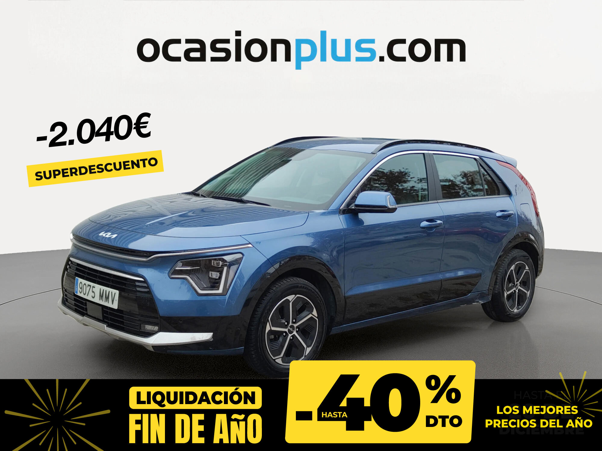 KIA Niro (1.6 GDi HEV Híbrido Drive 104 kW (141 CV)) en Madrid