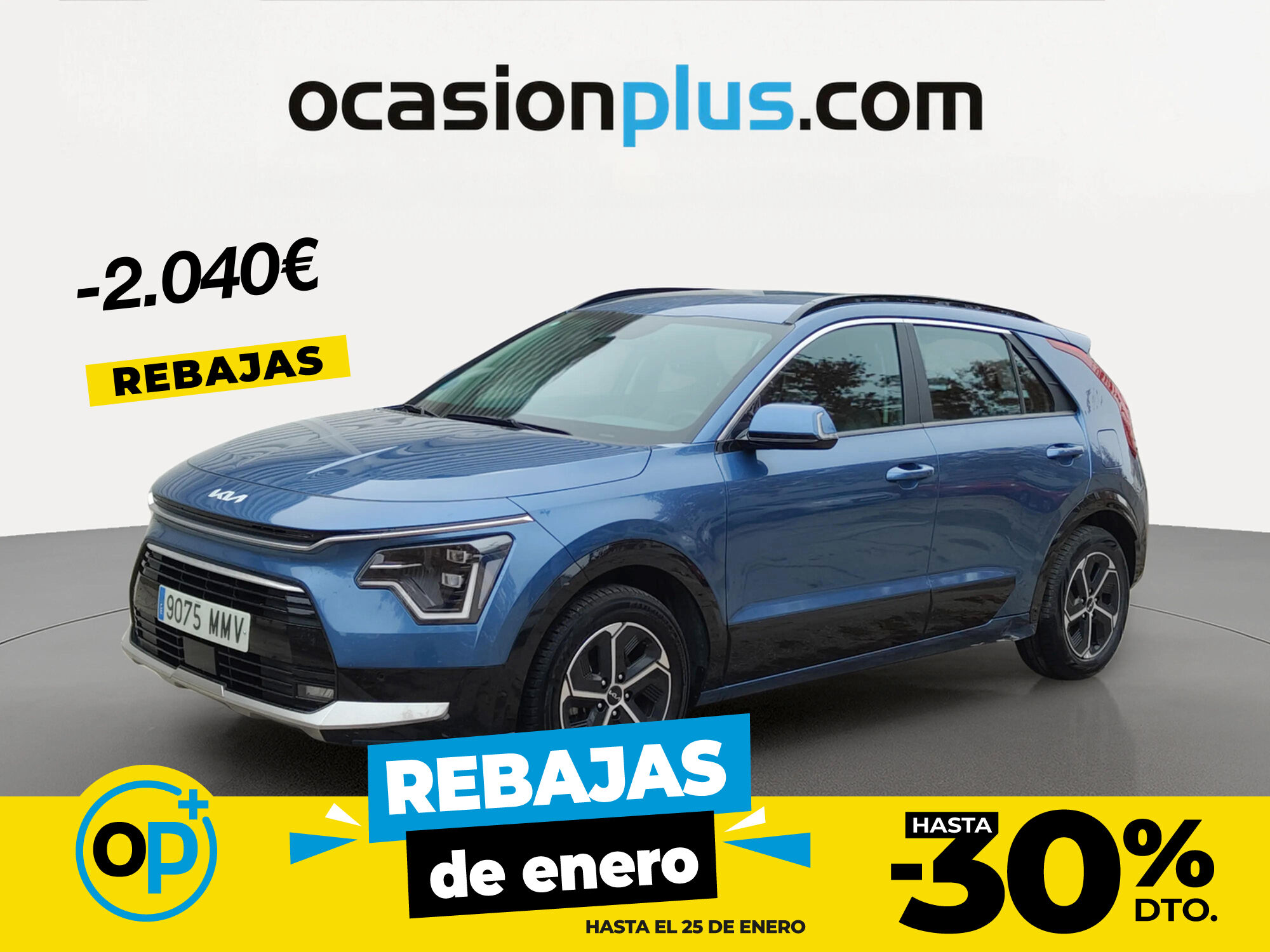 KIA Niro (1.6 GDi HEV Híbrido Drive 104 kW (141 CV)) en Madrid