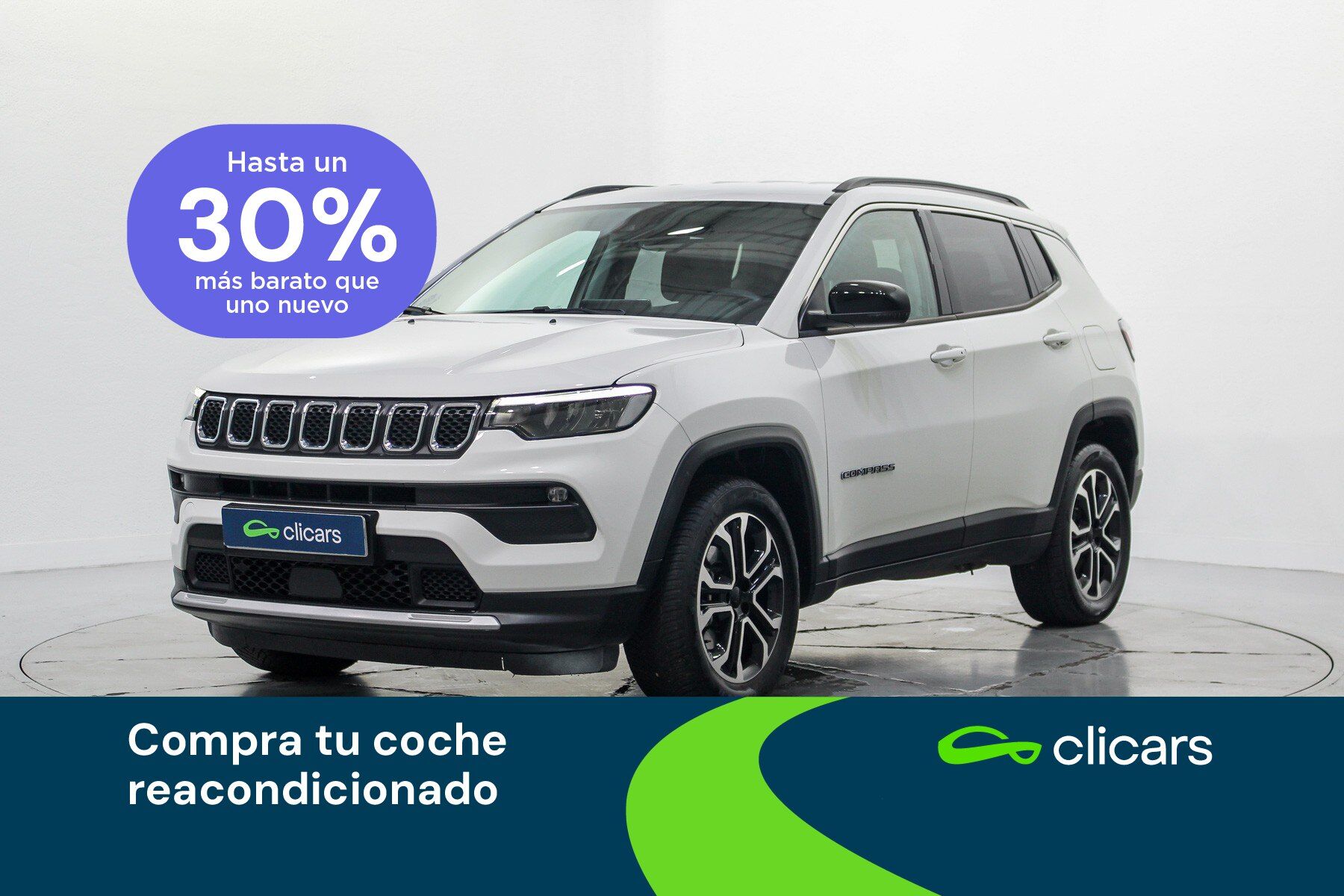 JEEP Compass (Compass 1.3 PHEV Limited EAWD Aut. 190) en Madrid
