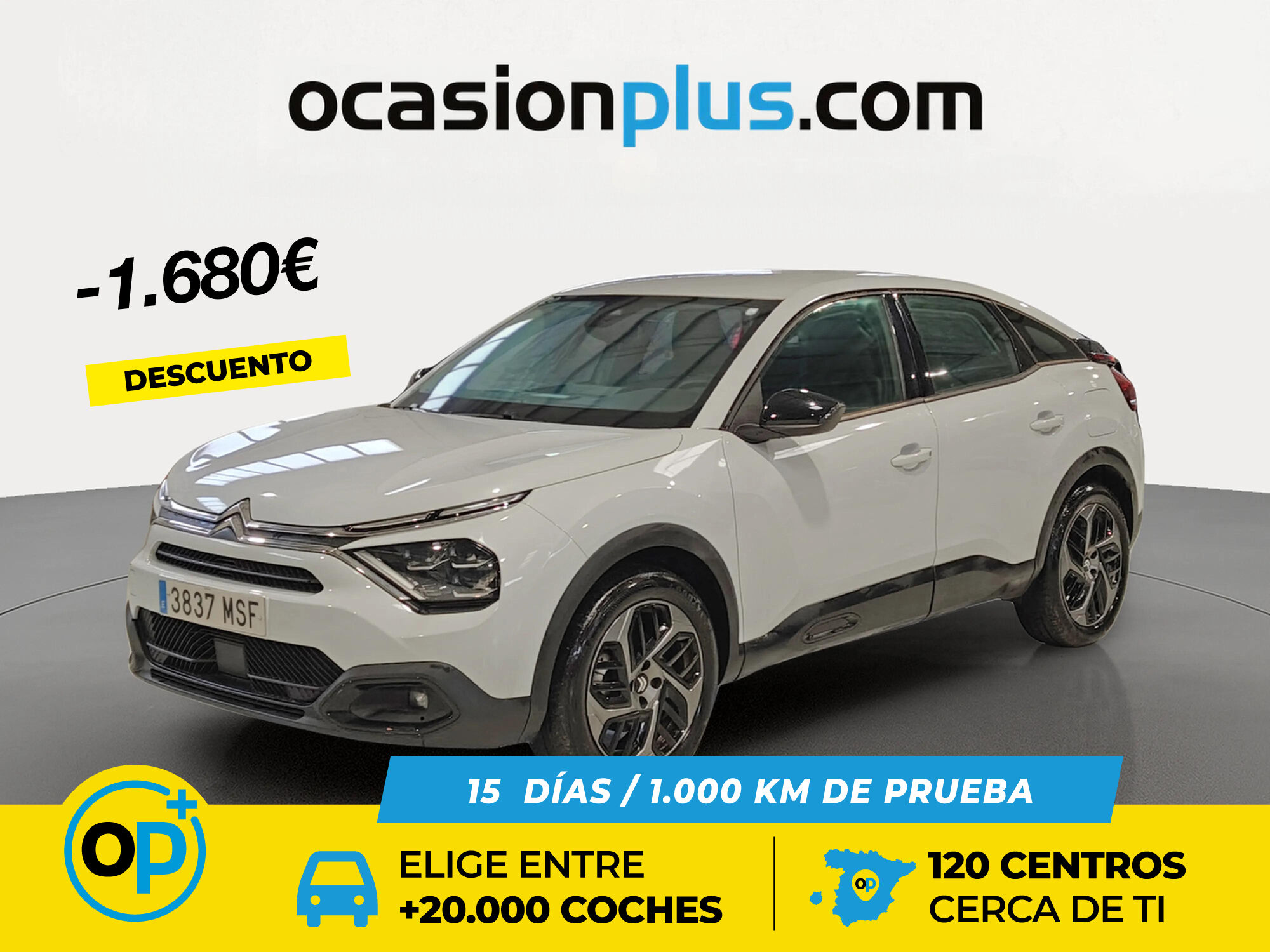 CITROEN C4 (Hybrid 136 Plus e-DCS6 100 kW (136 CV)) en Madrid