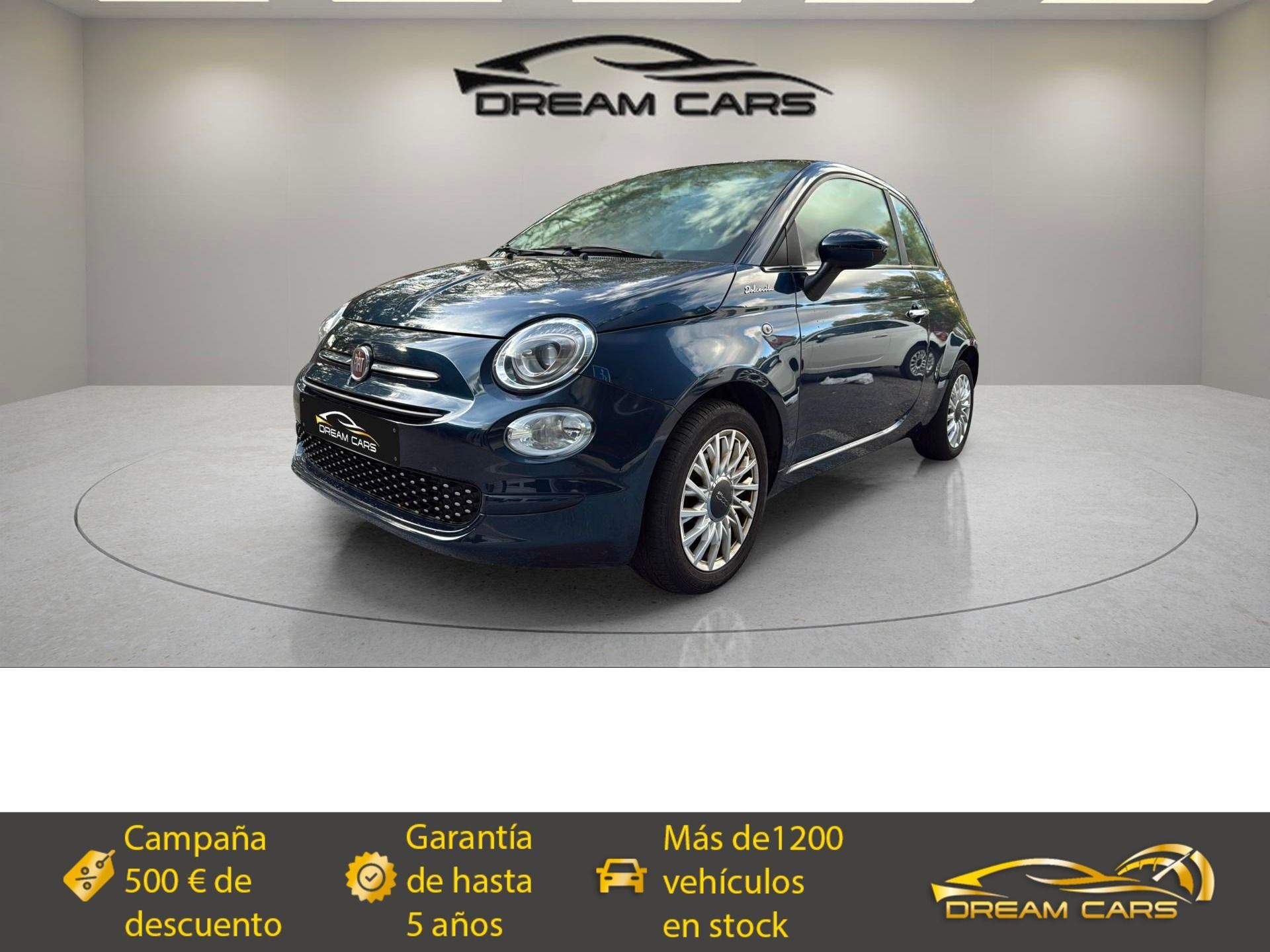 FIAT 500 (1.0 Hybrid Dolcevita 51 kW (70 CV)) en Madrid