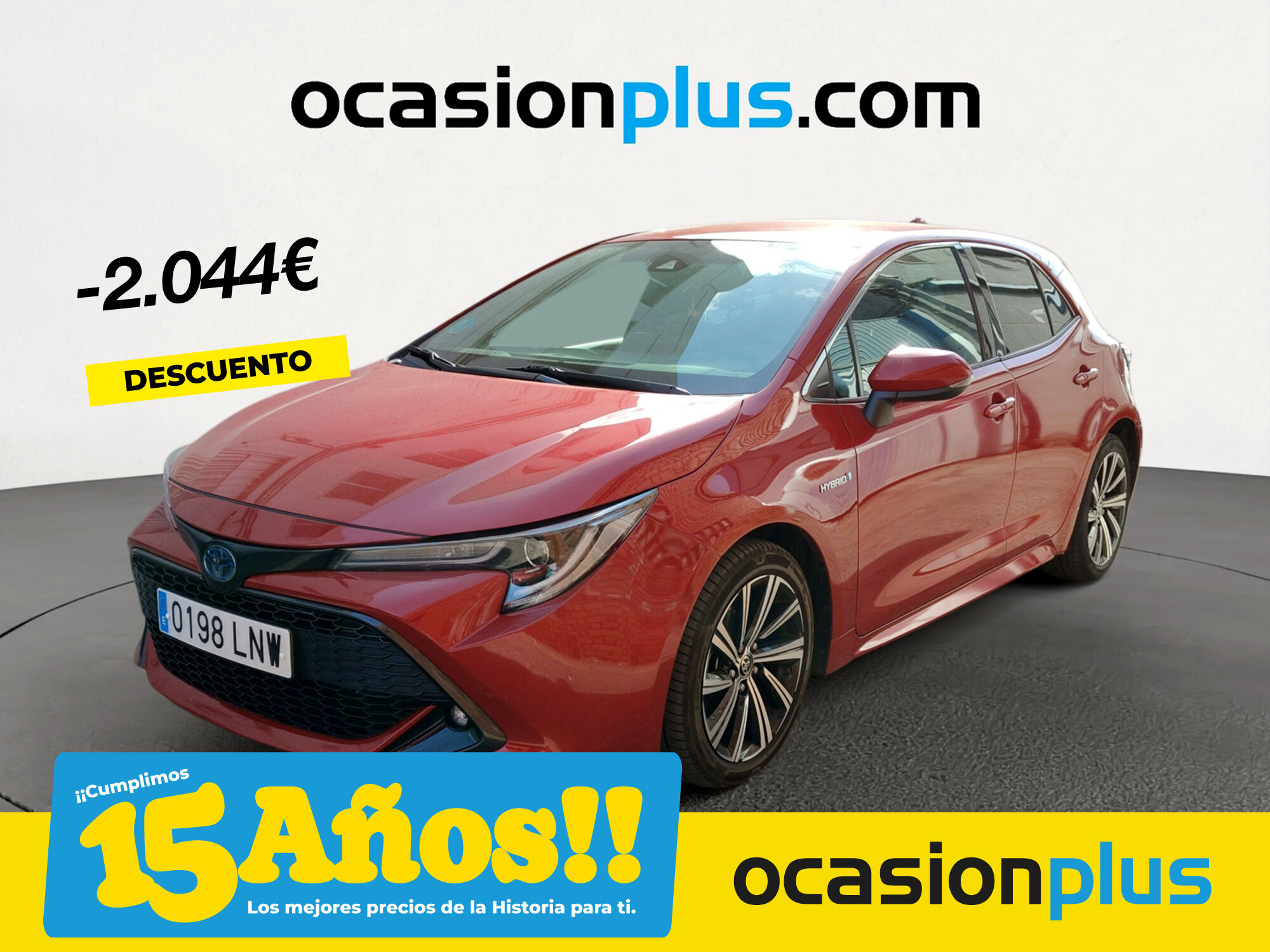 TOYOTA Corolla (1.8 125H Style E-CVT 90 kW (122 CV)) en Madrid
