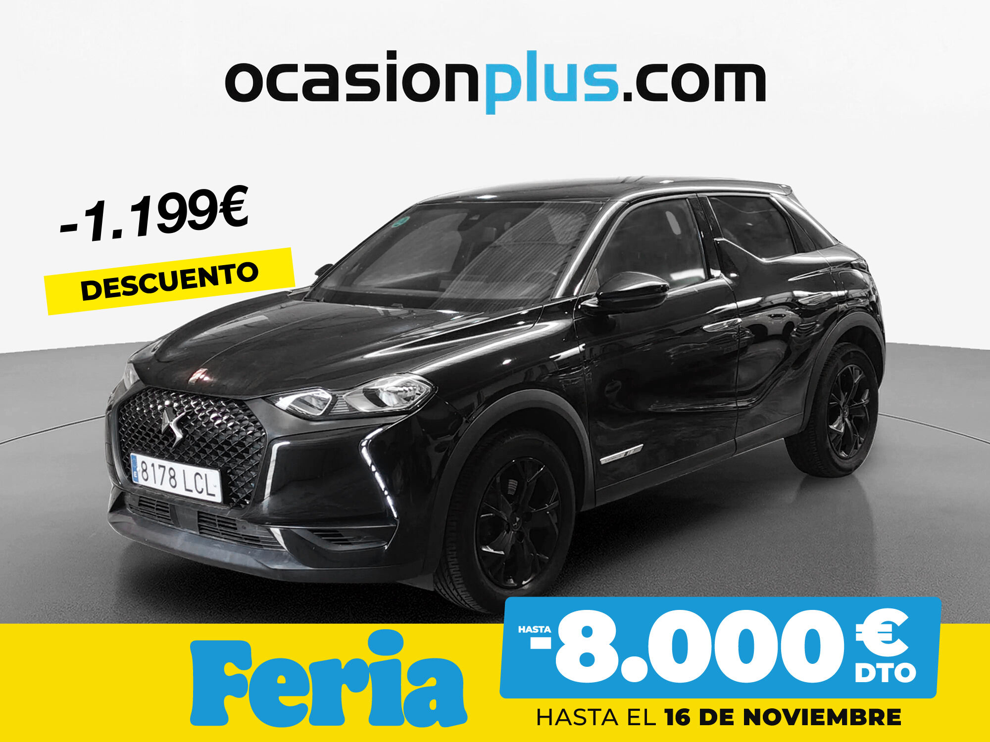 DS DS3 Crossback (Performance Line PureTech Auto 96 kW (130 CV)) en Madrid