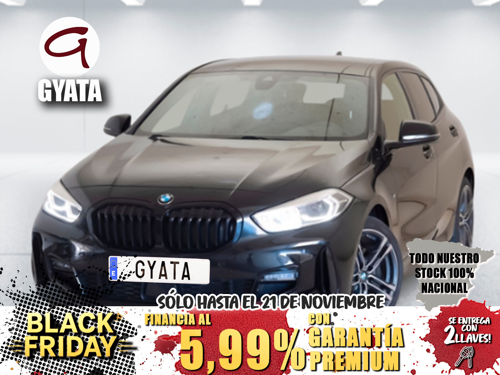 BMW Serie 1 (118i 100 kW (136 CV)) en Madrid