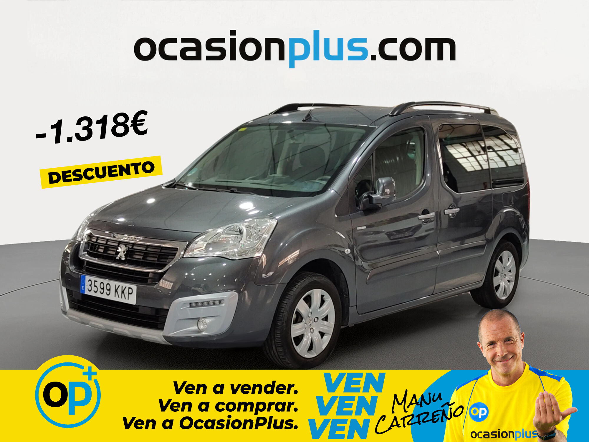 Foto del PEUGEOT Partner Tepee 1.6BlueHDI Style 120