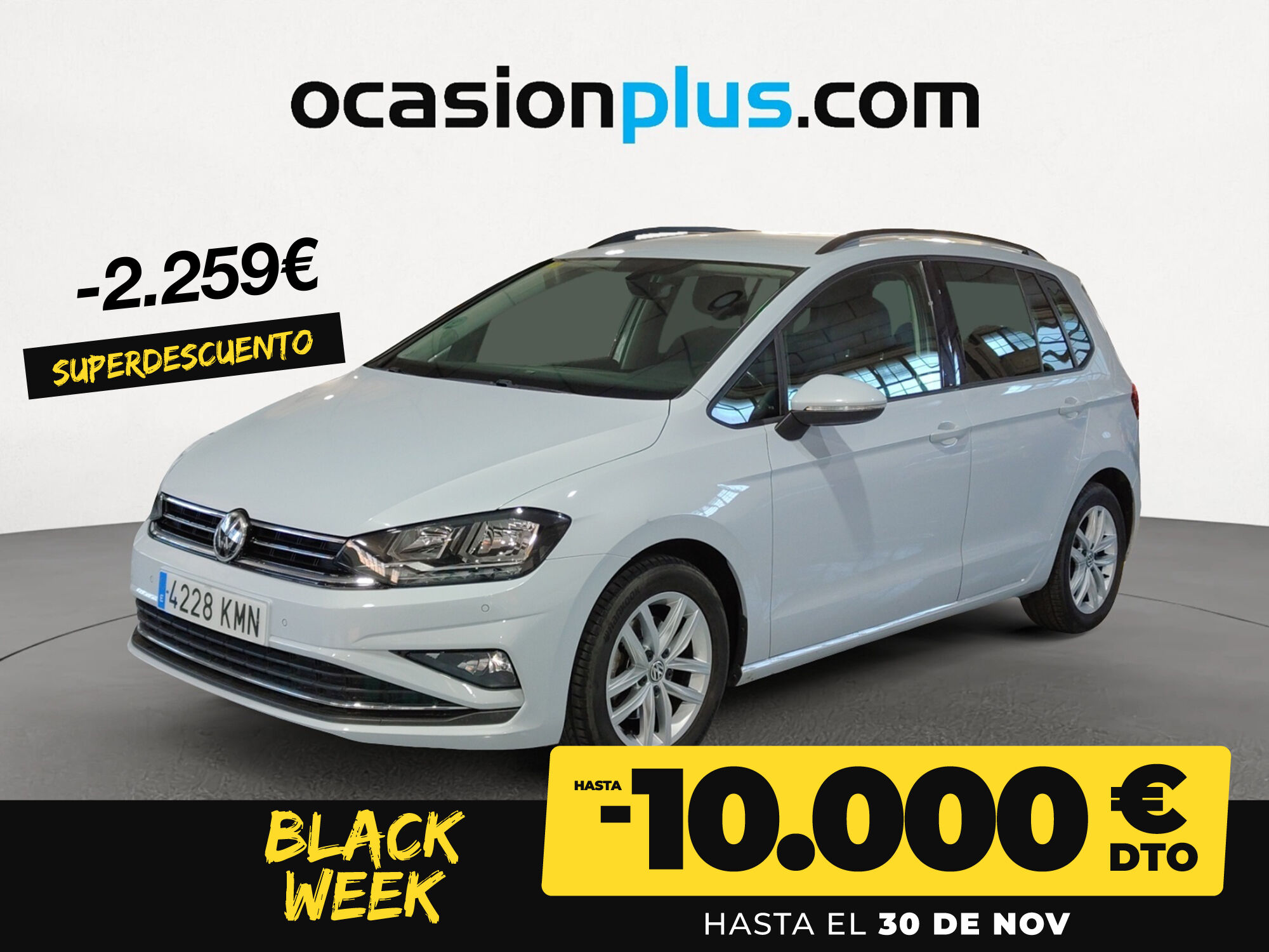 VOLKSWAGEN Sportsvan (1.5 TSI EVO Advance DSG 96 kW (130 CV)) en Madrid